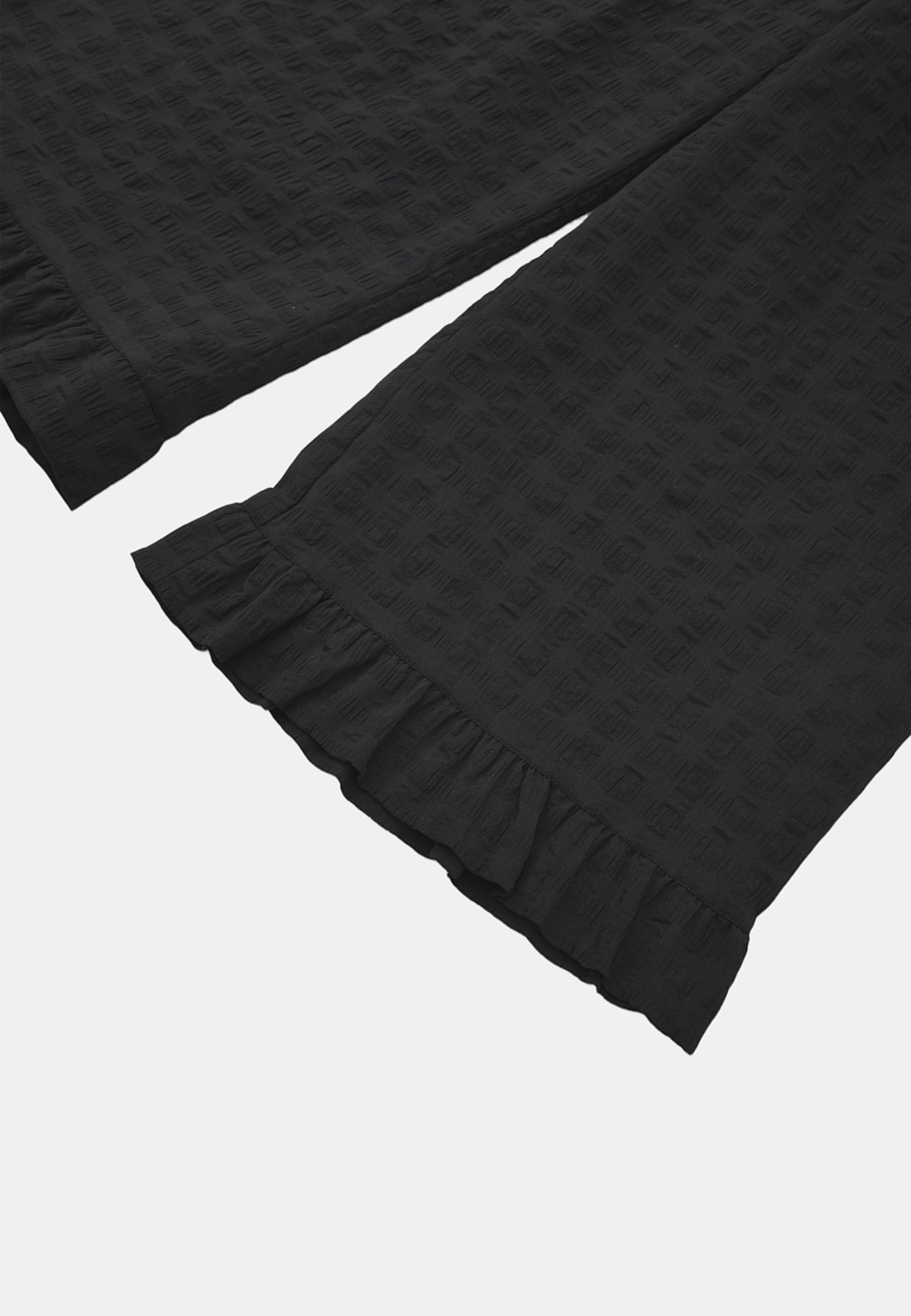 Croppade byxor MAGNOLIA, från Carin Wester, i färgen Black. Klicka för att öppna bilden i stort format