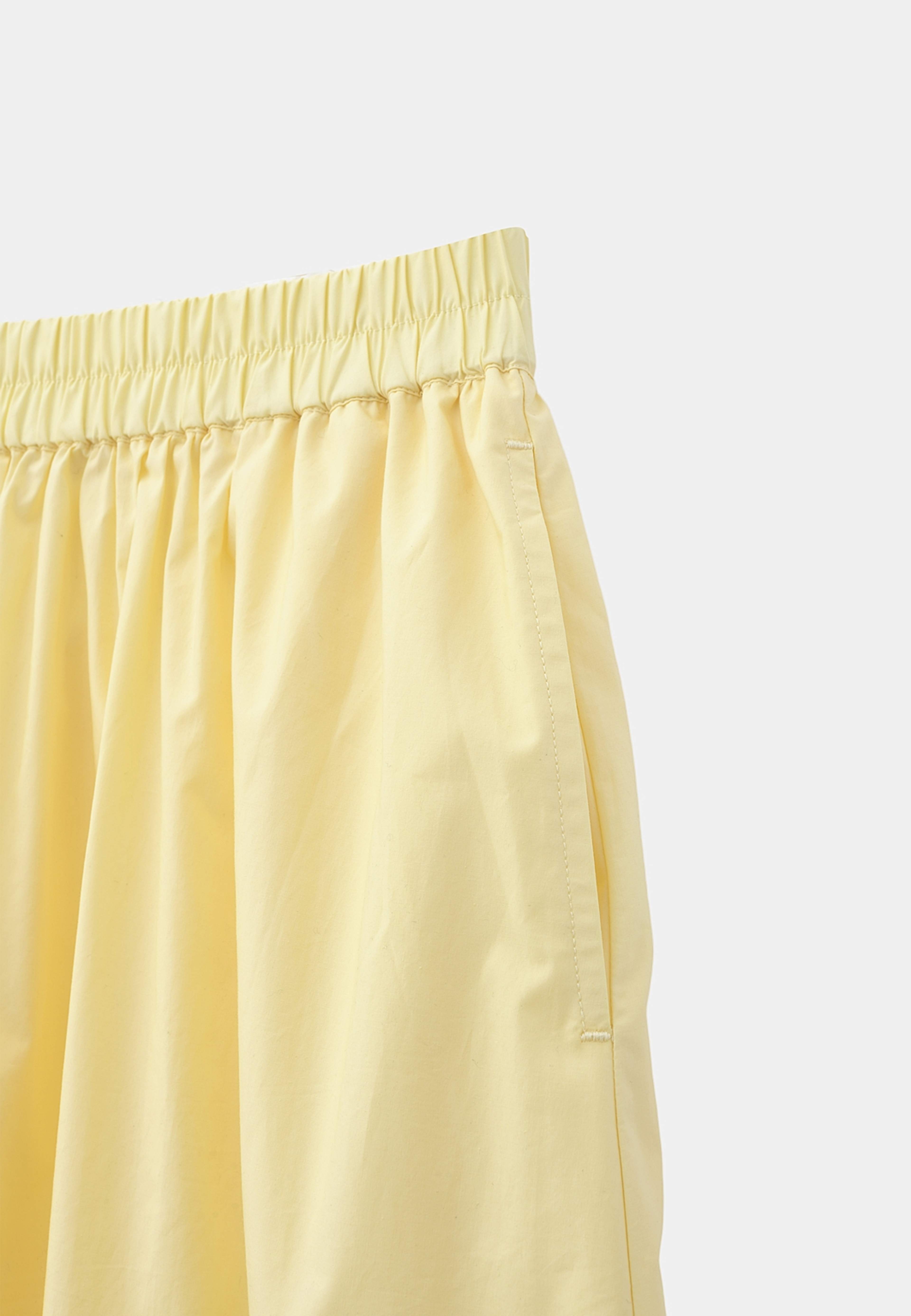 Bomullskjol SALLI, från Carin Wester, i färgen Light Yellow. Klicka för att öppna bilden i stort format