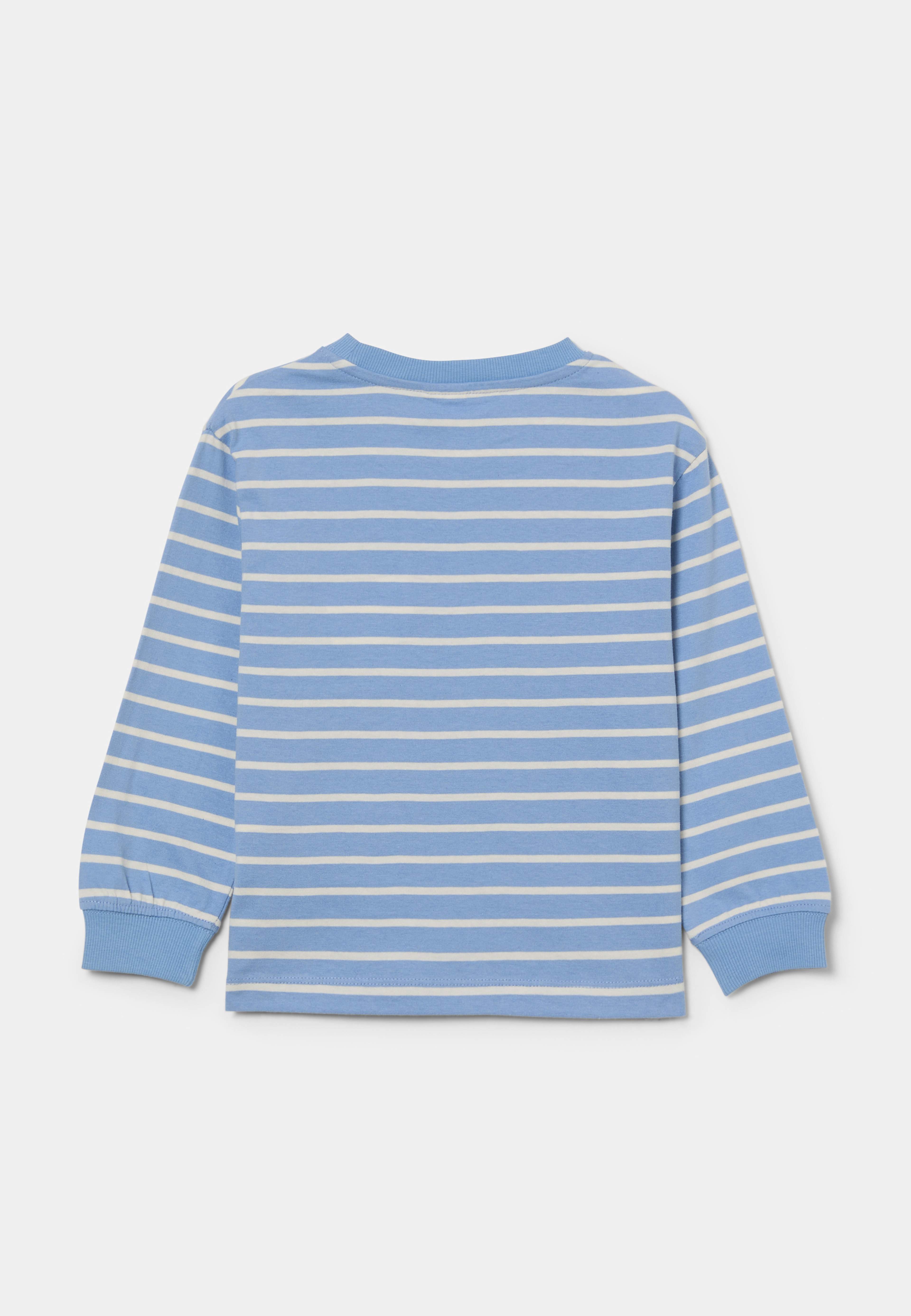 Randig tröja NADA, från RIKIKI, i färgen Navy Stripes. Klicka för att öppna bilden i stort format
