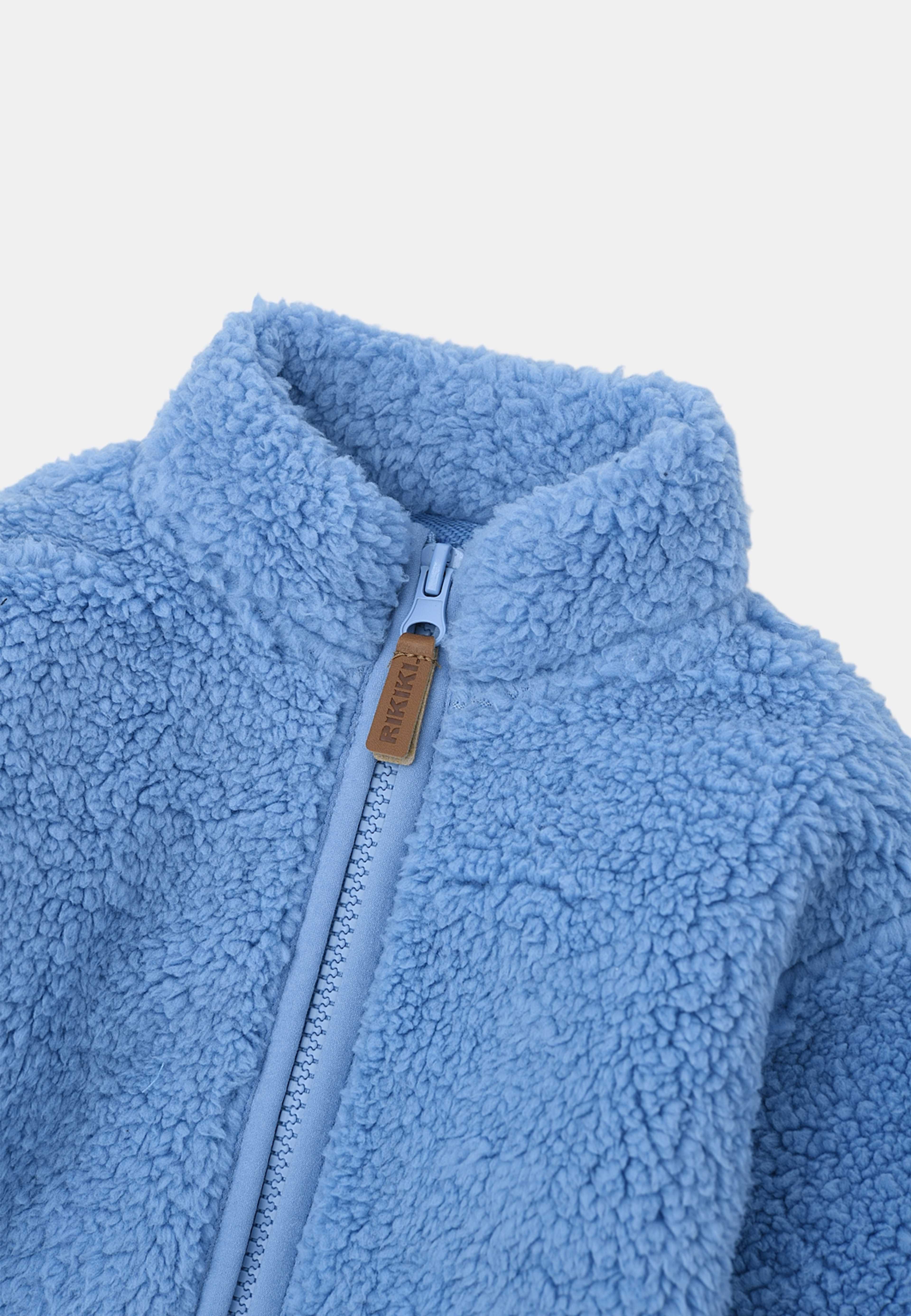 Fleecejacka ALAIN, från RIKIKI, i färgen Blue. Klicka för att öppna bilden i stort format