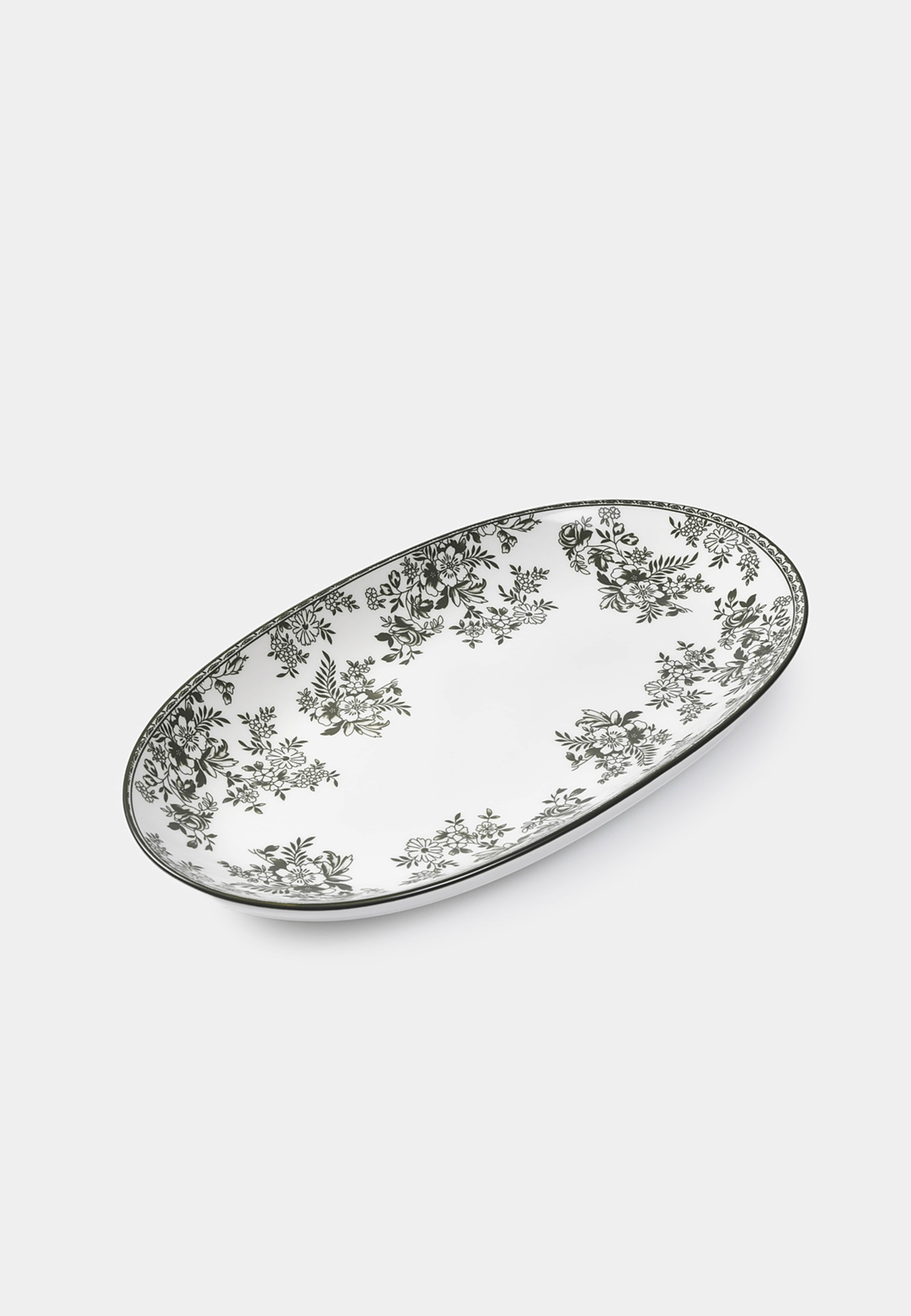 Serveringsfat STINA 30x17 cm, från Åhléns Home, i färgen Green. Klicka för att öppna bilden i stort format