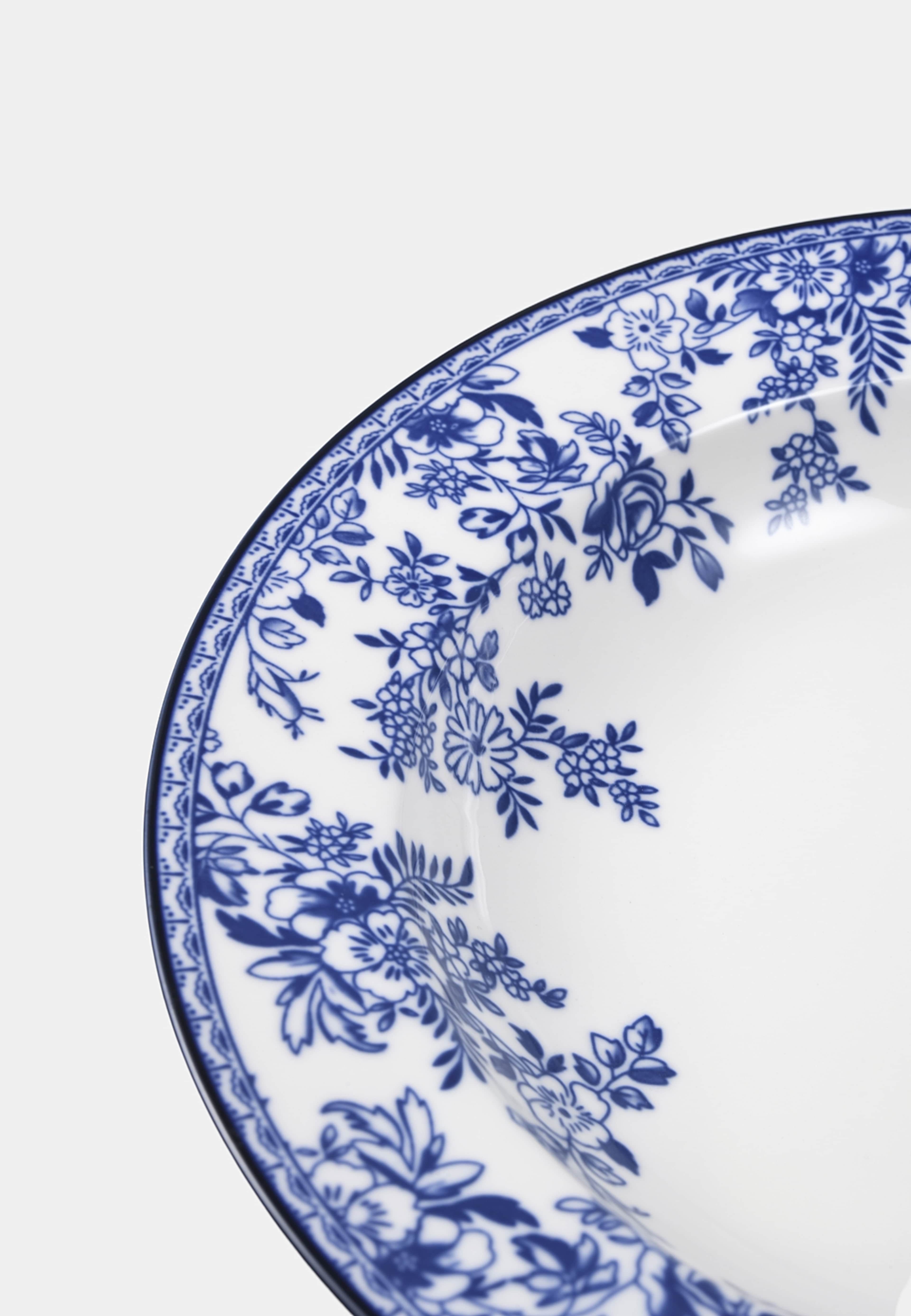 Sopptallrik STINA 21 cm, från Åhléns Home, i färgen Blue. Klicka för att öppna bilden i stort format