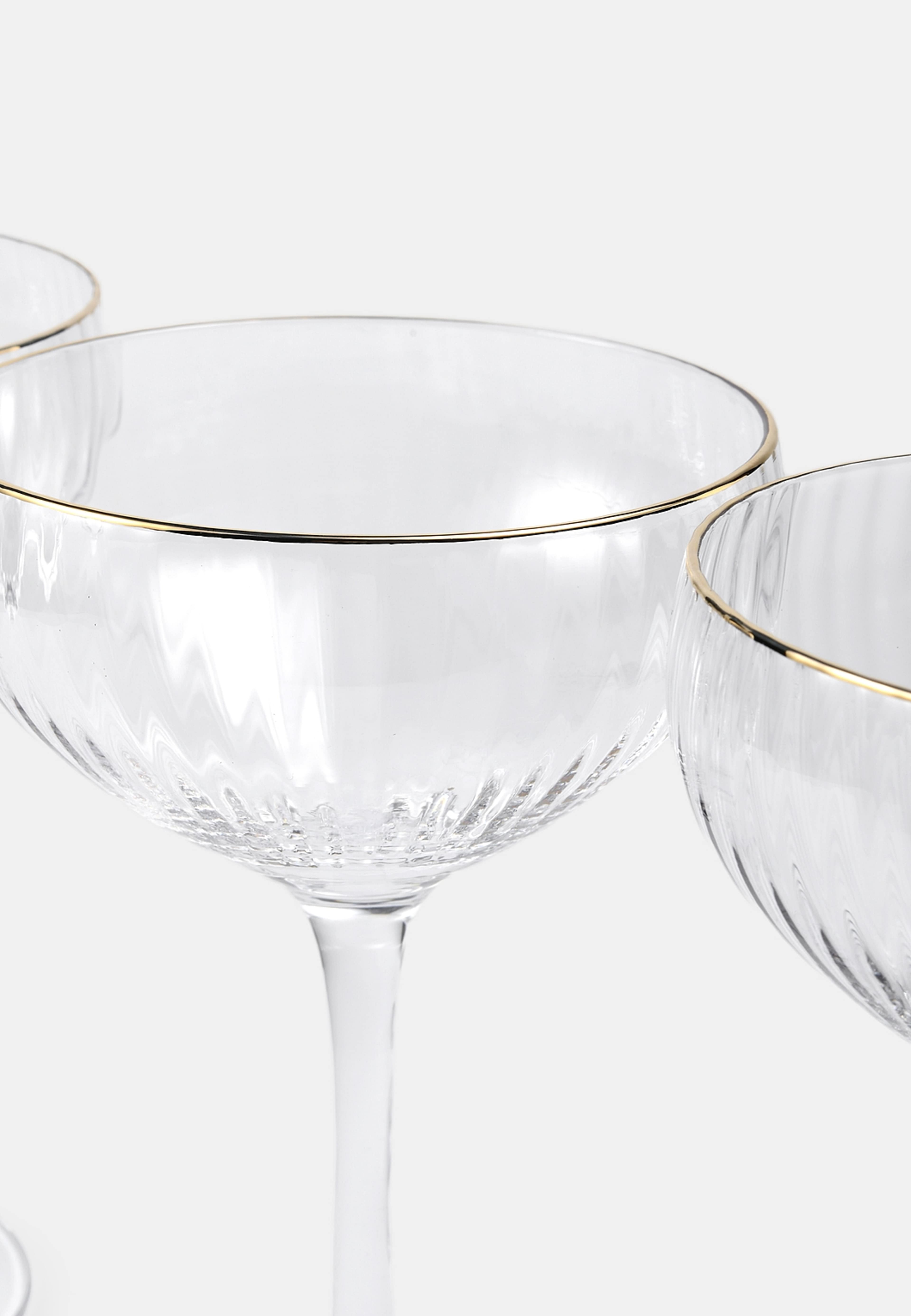Champagneglas SOPRAN 18 cl, 4-pack, från Åhléns Home, i färgen Gold. Klicka för att öppna bilden i stort format