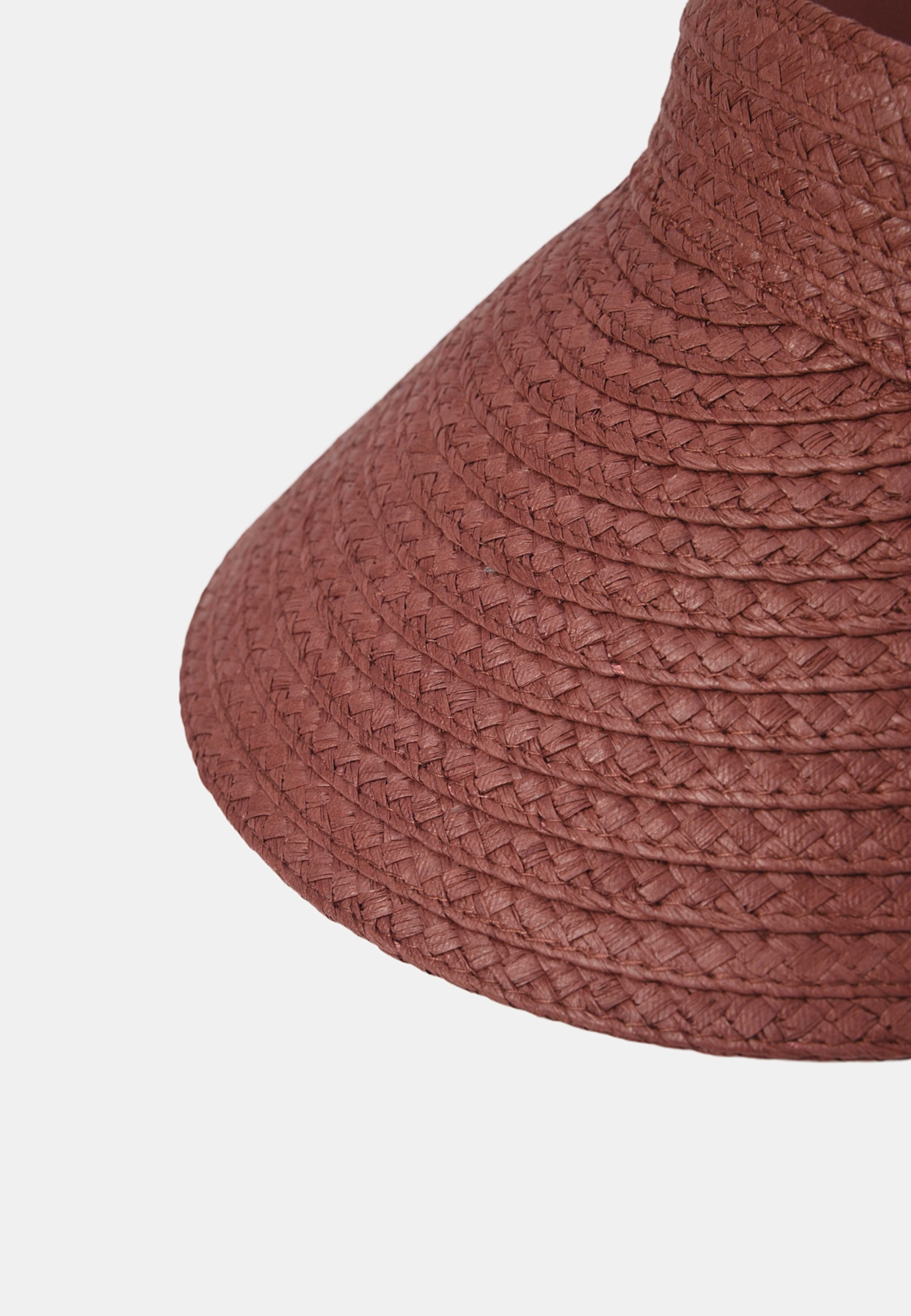 Skärmkeps i papper LAURA, från Å WOMAN, i färgen Red. Klicka för att öppna bilden i stort format