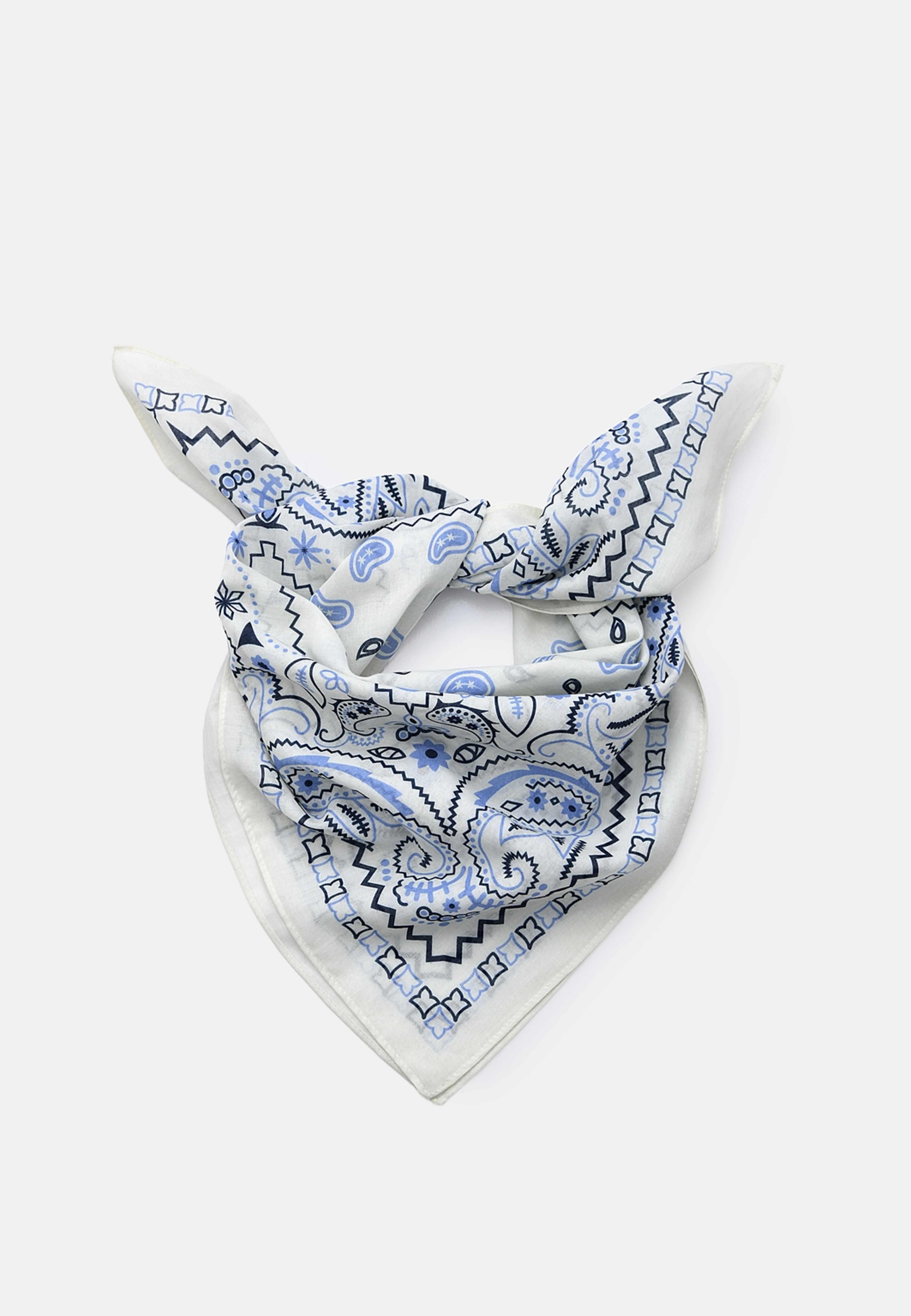 Bomullsscarf MIRANDA, från Carin Wester, i färgen Paisley. Klicka för att öppna bilden i stort format