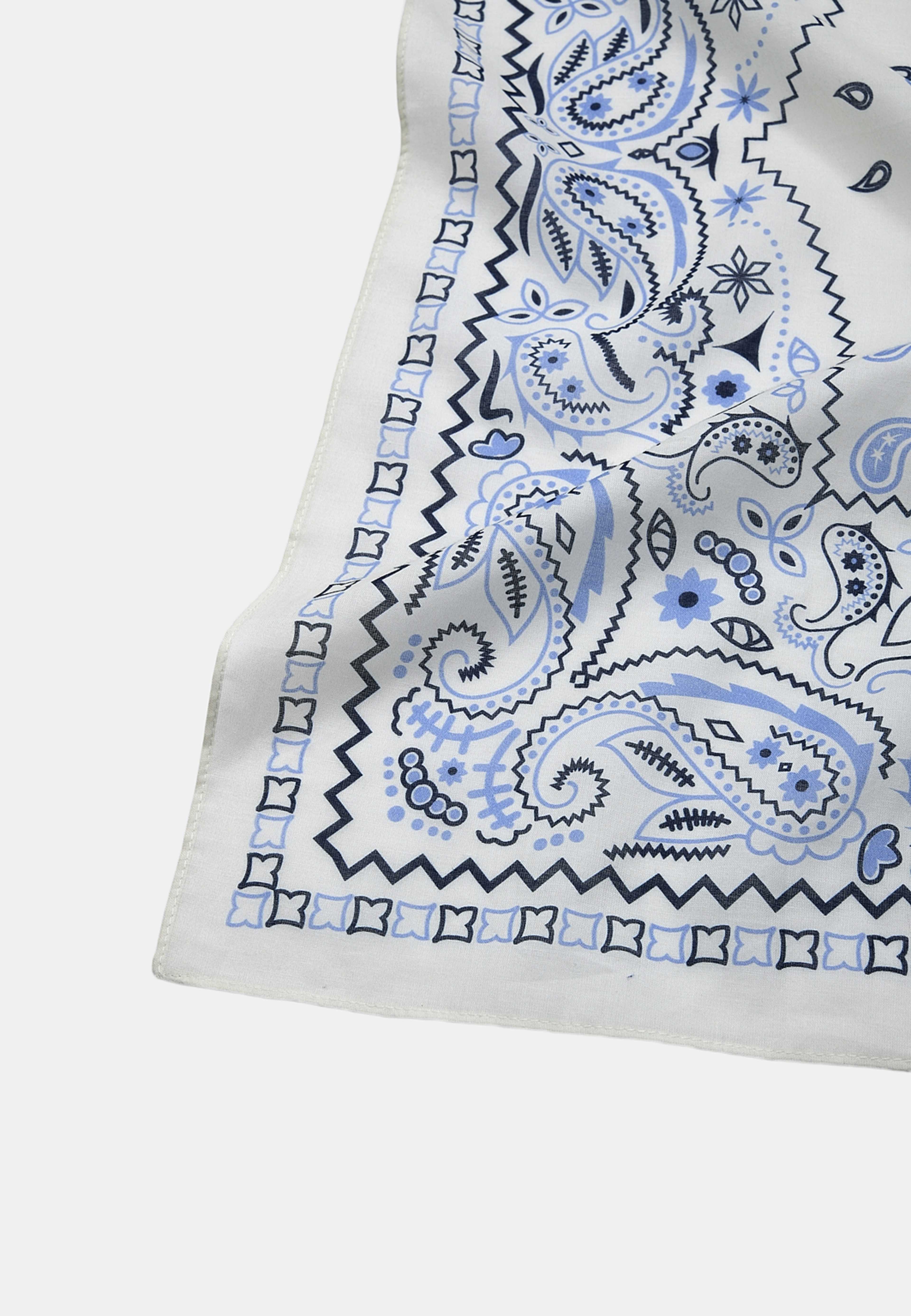 Bomullsscarf MIRANDA, från Carin Wester, i färgen Paisley. Klicka för att öppna bilden i stort format