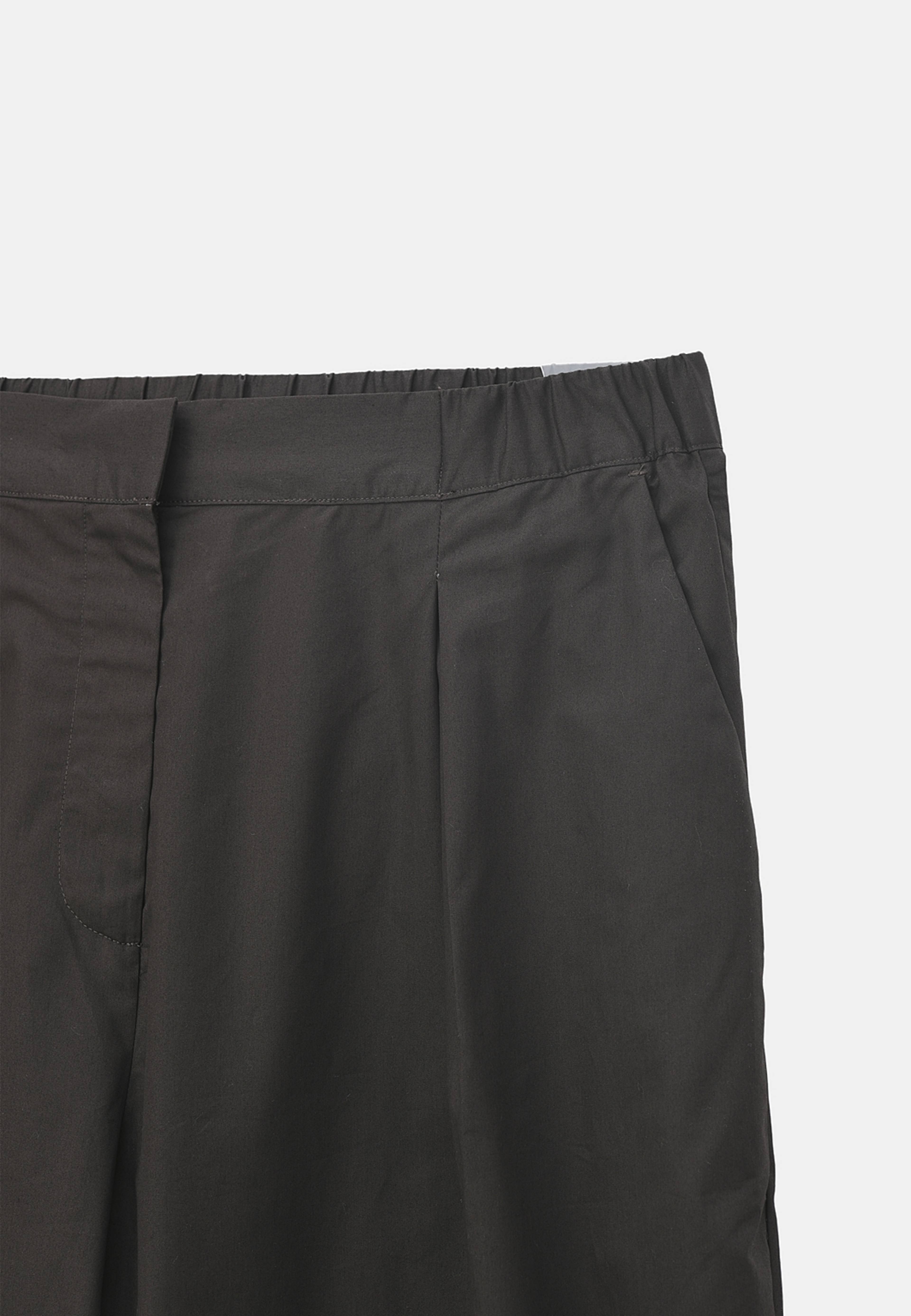 Vida bomullsbyxor MARIANA, från Carin Wester, i färgen Dark Brown. Klicka för att öppna bilden i stort format