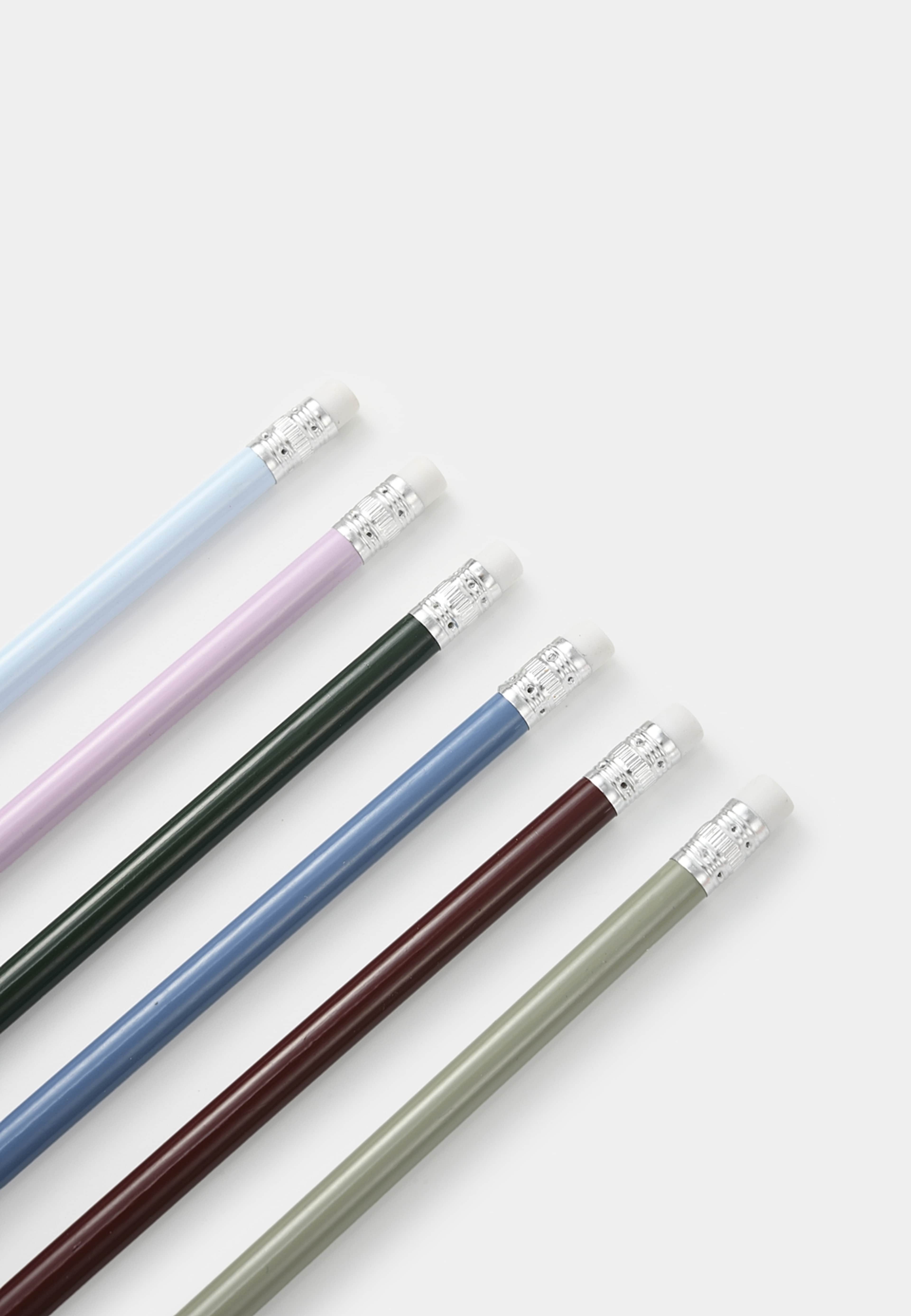 Blyertspennor KIT, 6-pack, från Åhléns Home, i färgen Multi Color. Klicka för att öppna bilden i stort format