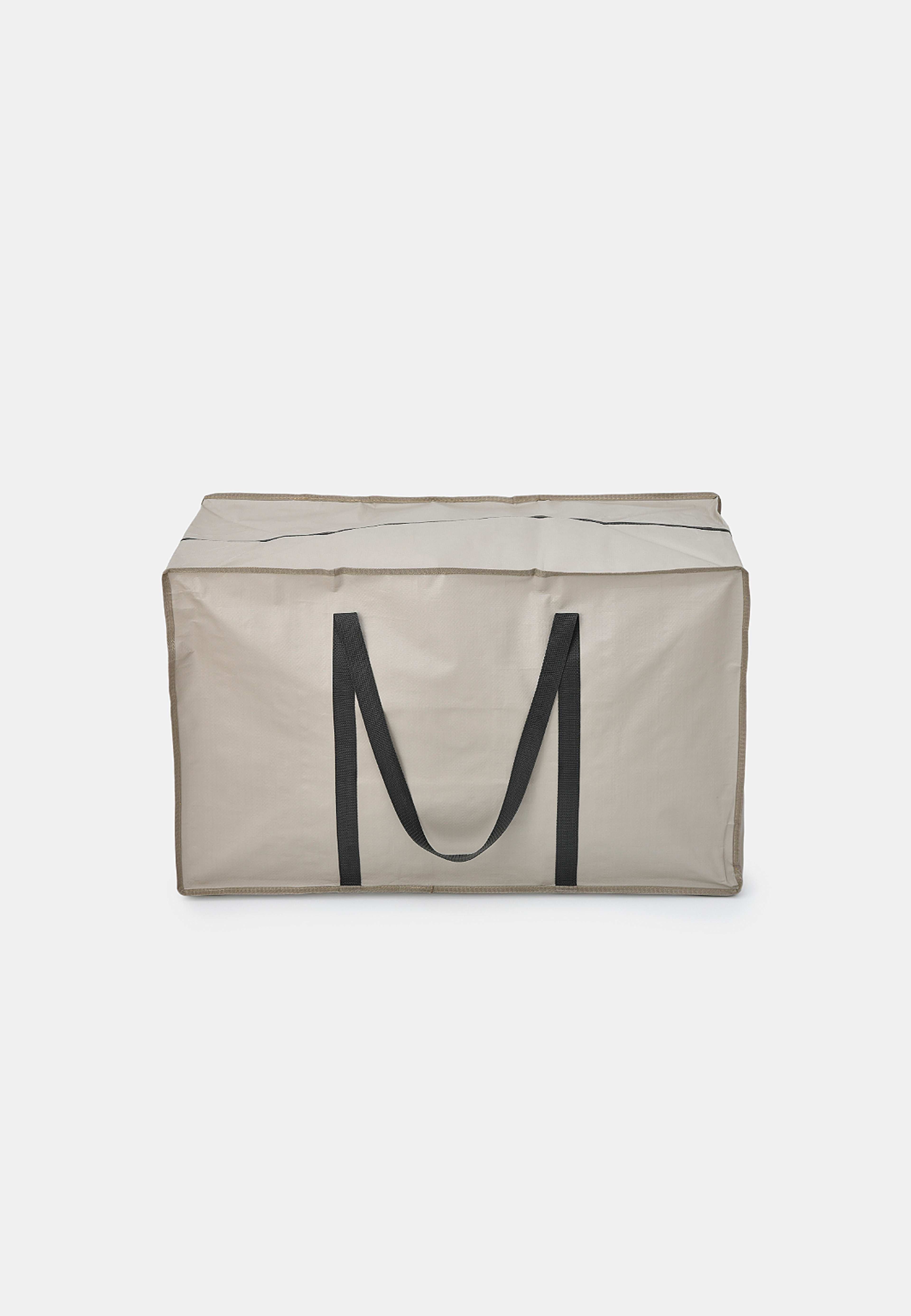 Förvaringsväska SHOPPER 80x38x49 cm, från Åhléns Home, i färgen Beige. Klicka för att öppna bilden i stort format