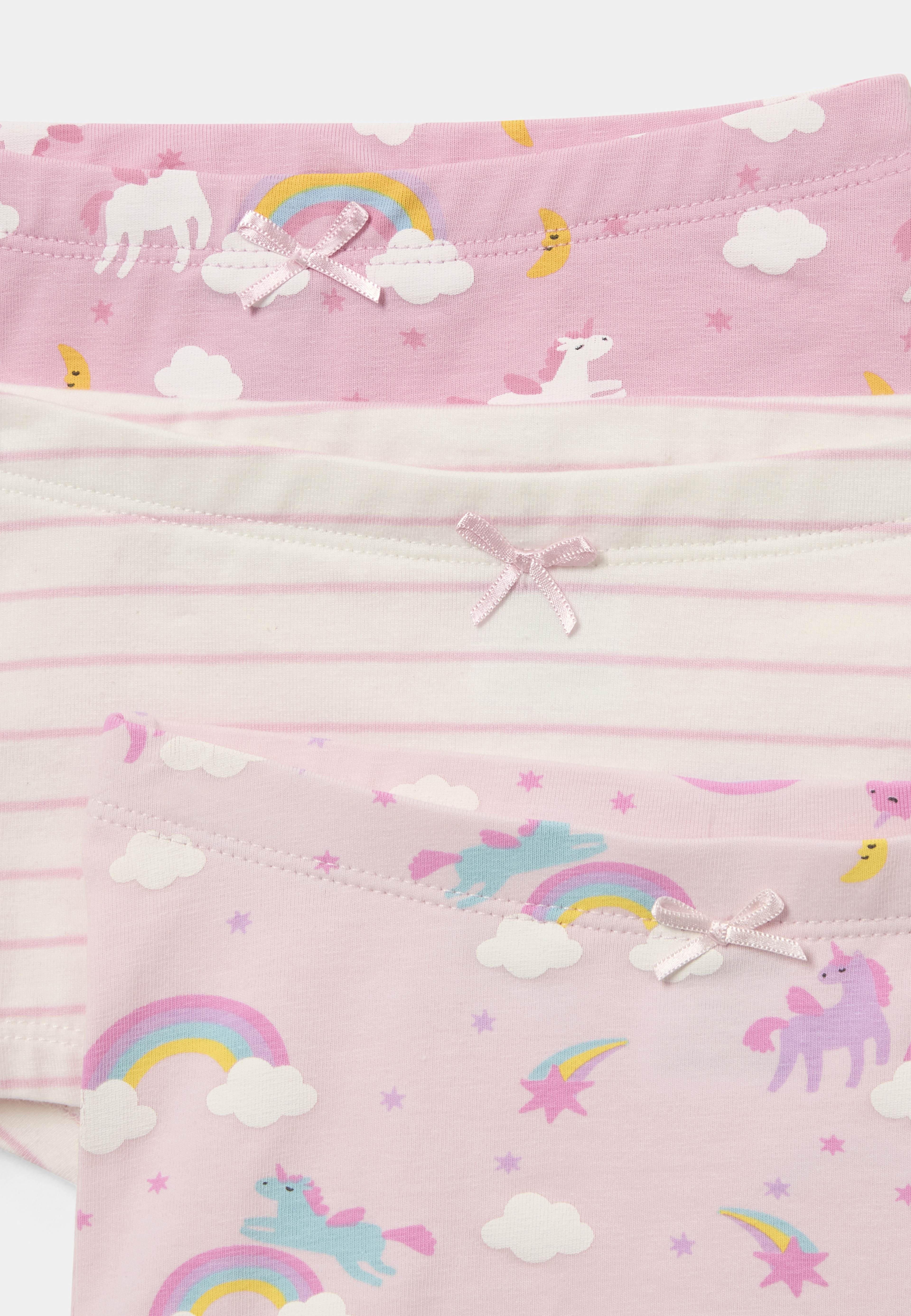 Boxertrosor TAMARA, 3-pack, från RIKIKI, i färgen Unicorn / Pink. Klicka för att öppna bilden i stort format