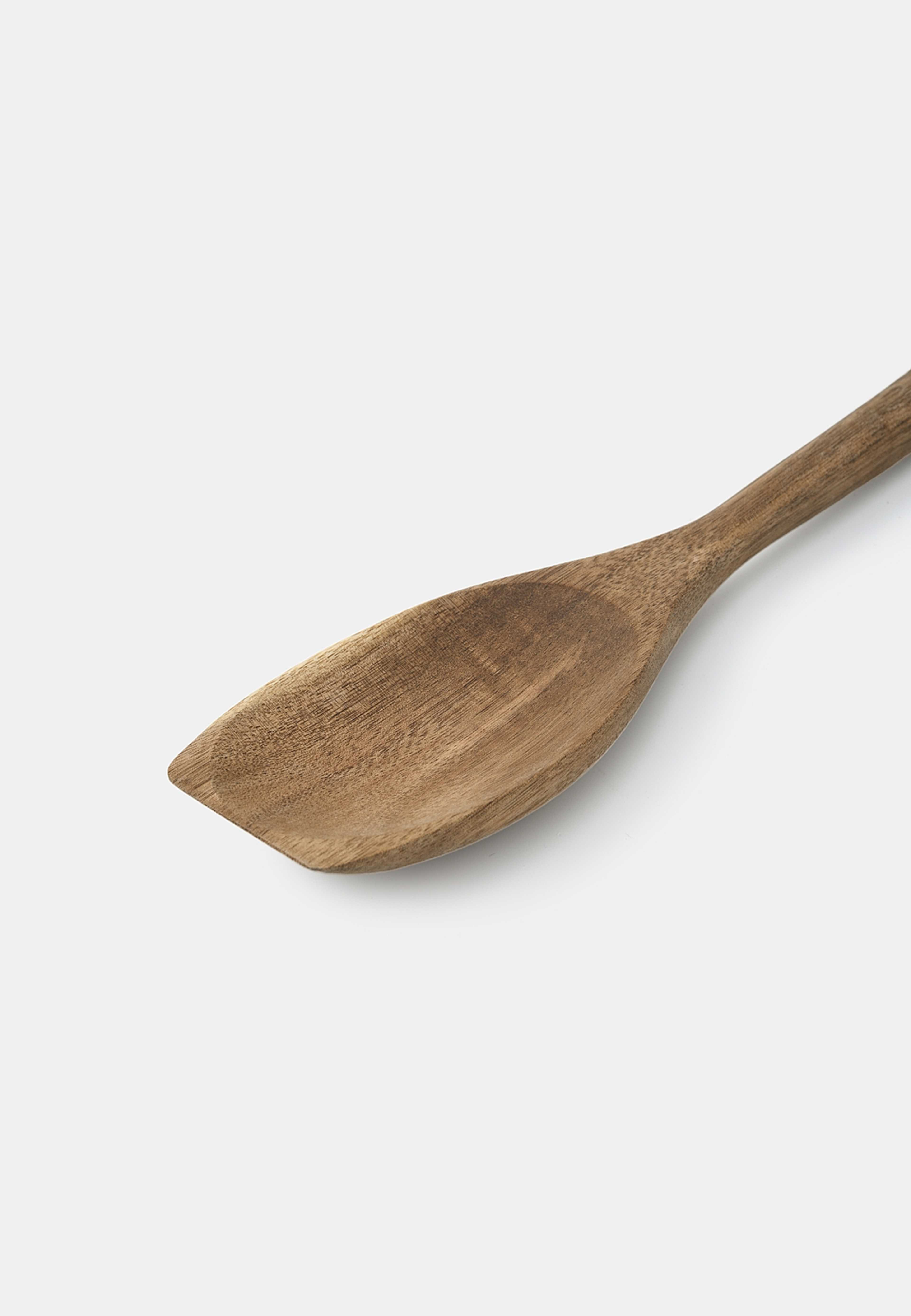 Träsked i akacia, från Åhléns Home, i färgen Natural. Klicka för att öppna bilden i stort format