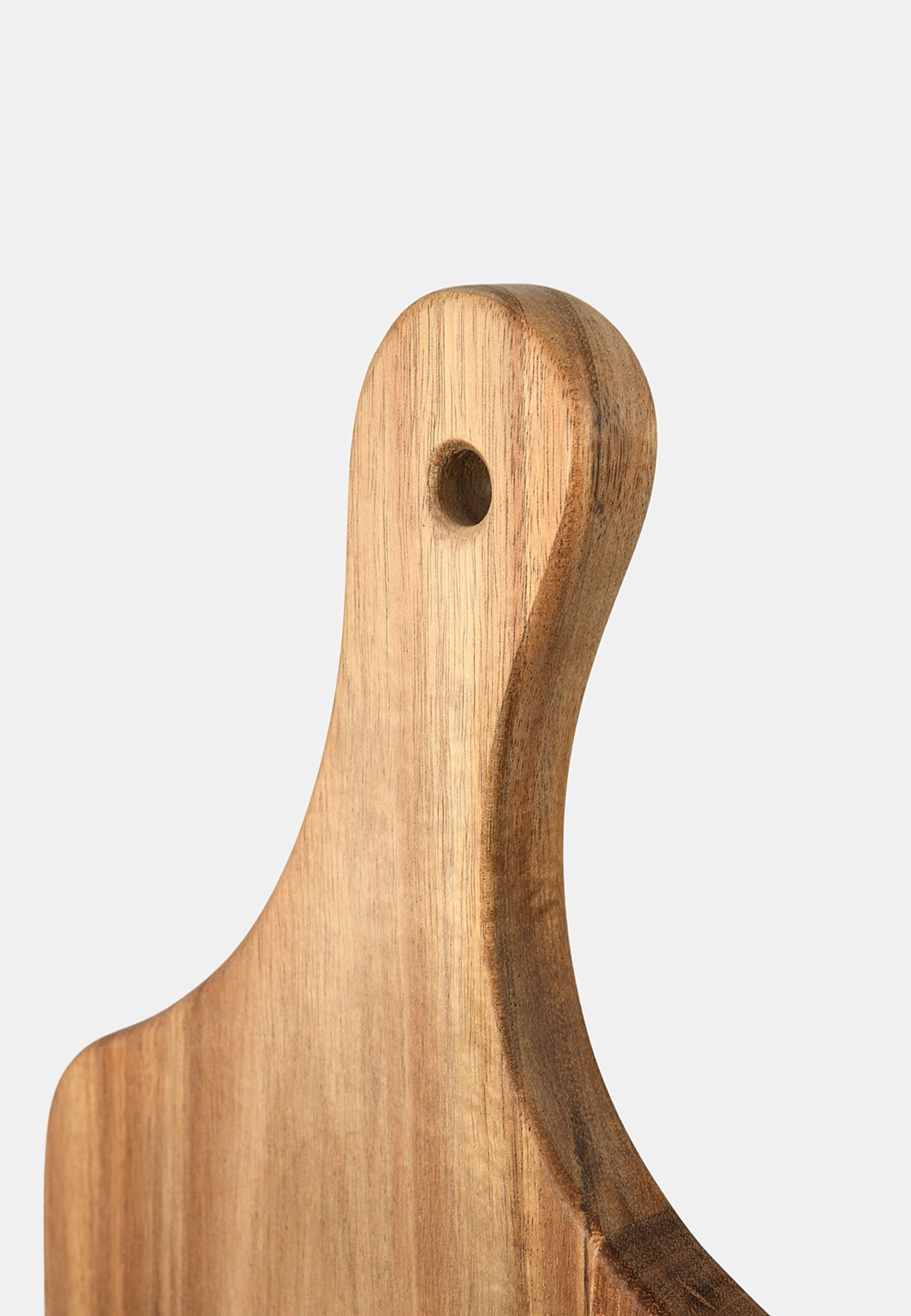 Skärbräda i akacia ACE 44 cm, från Åhléns Home, i färgen Natural. Klicka för att öppna bilden i stort format