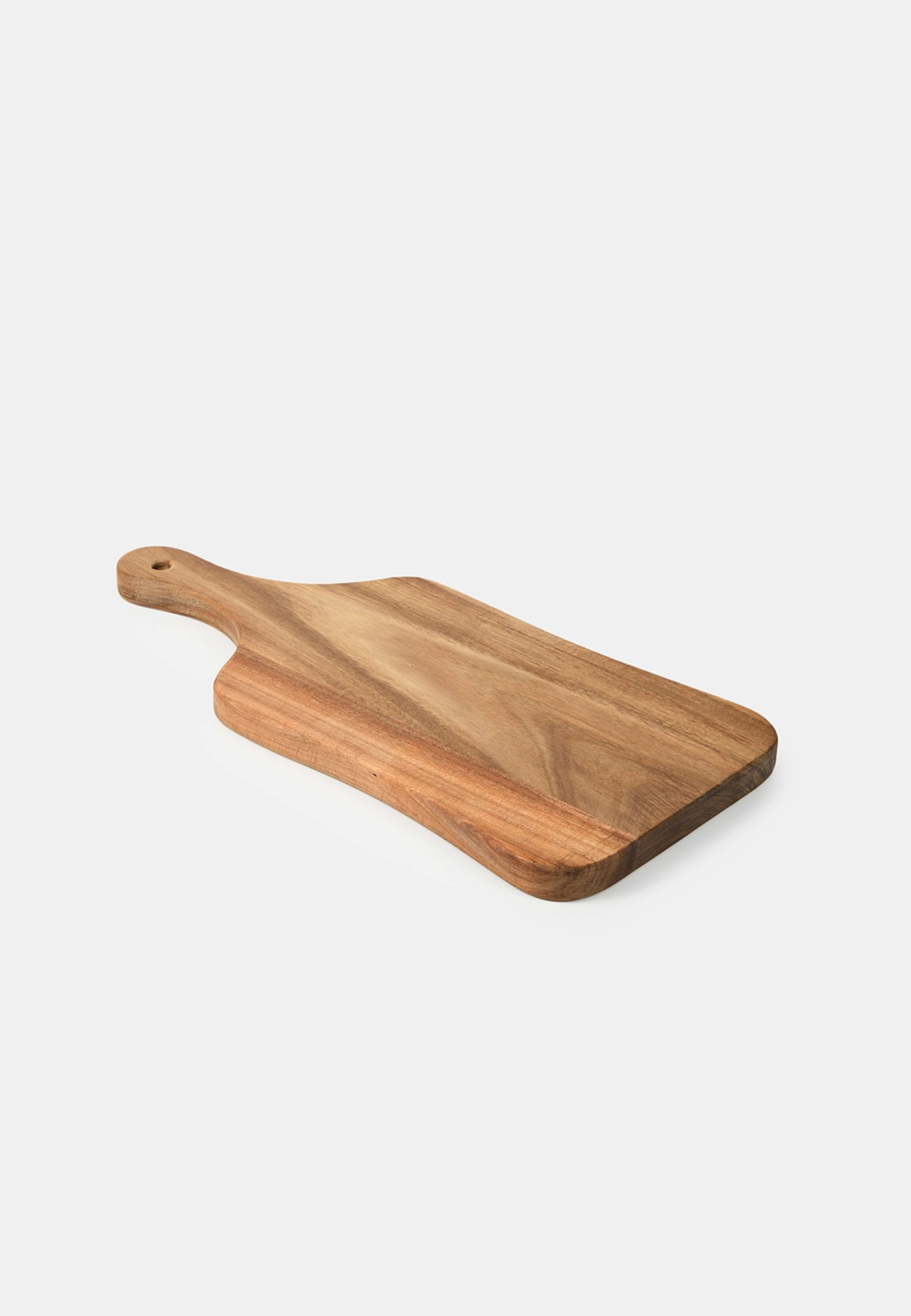 Skärbräda i akacia ACE 44 cm, från Åhléns Home, i färgen Natural. Klicka för att öppna bilden i stort format