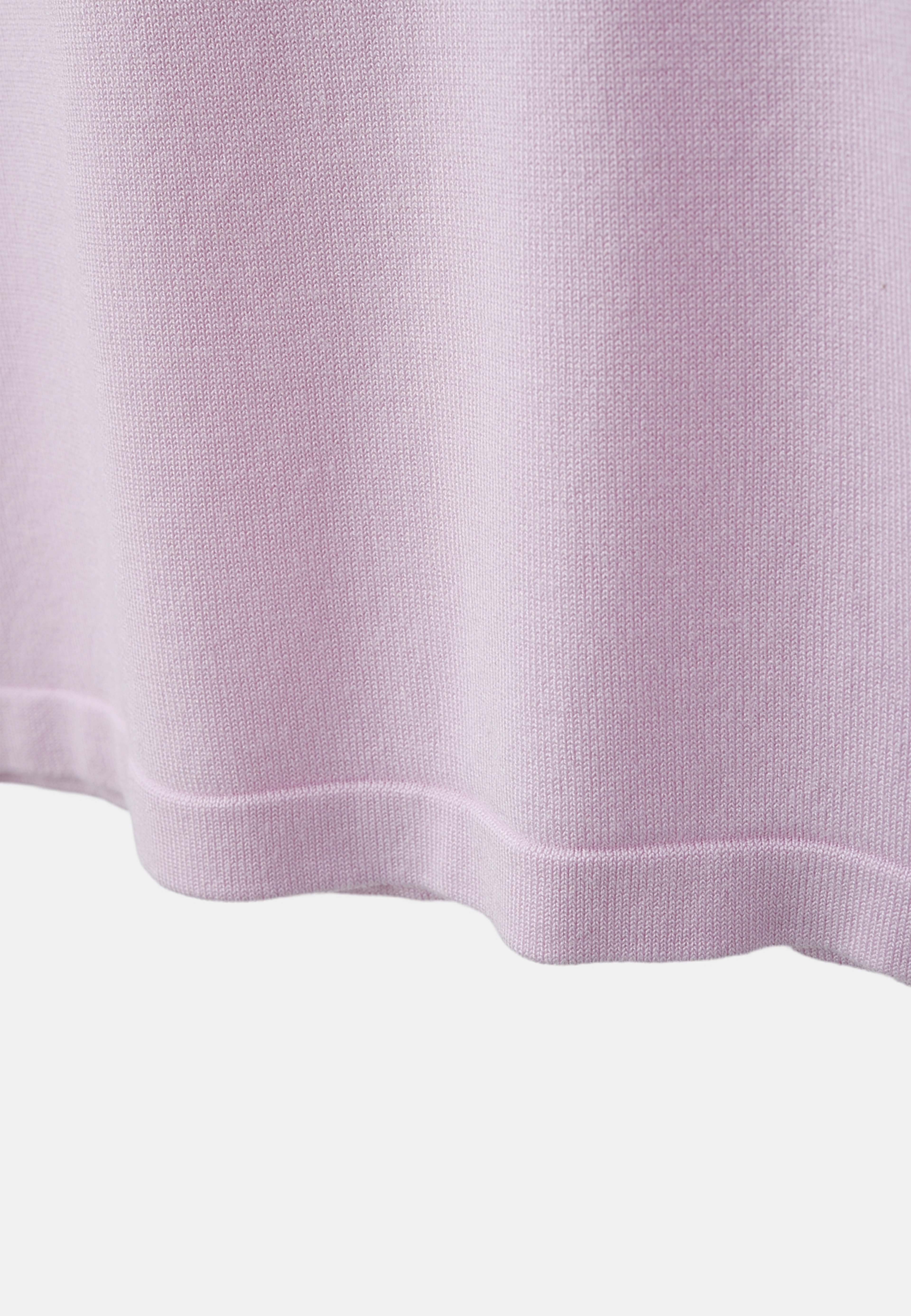Kortärmad jumper KARIN, från Å WOMAN, i färgen Light Pink. Klicka för att öppna bilden i stort format