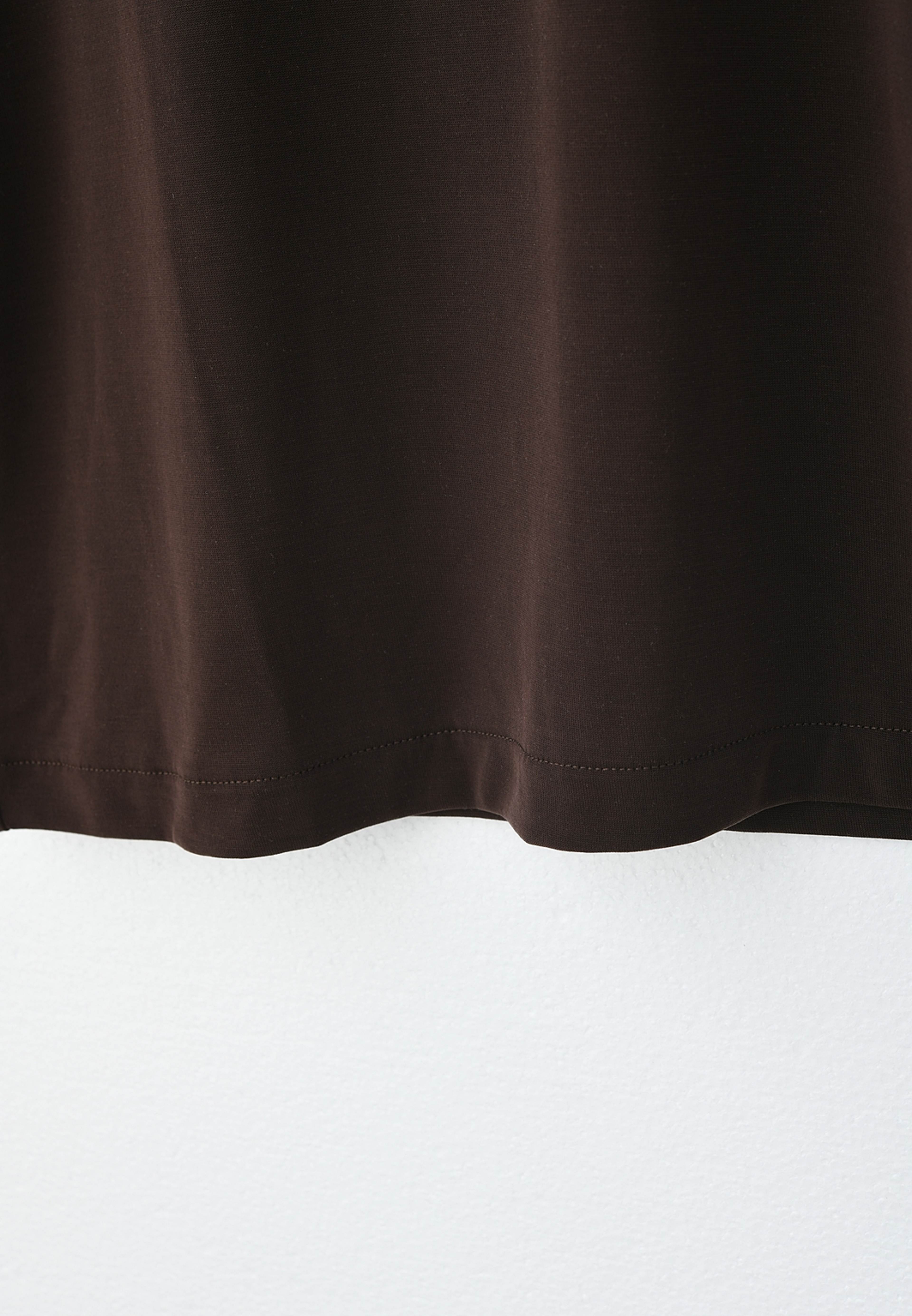 T-shirt i modalmix MAJA, från Å WOMAN, i färgen Brown. Klicka för att öppna bilden i stort format