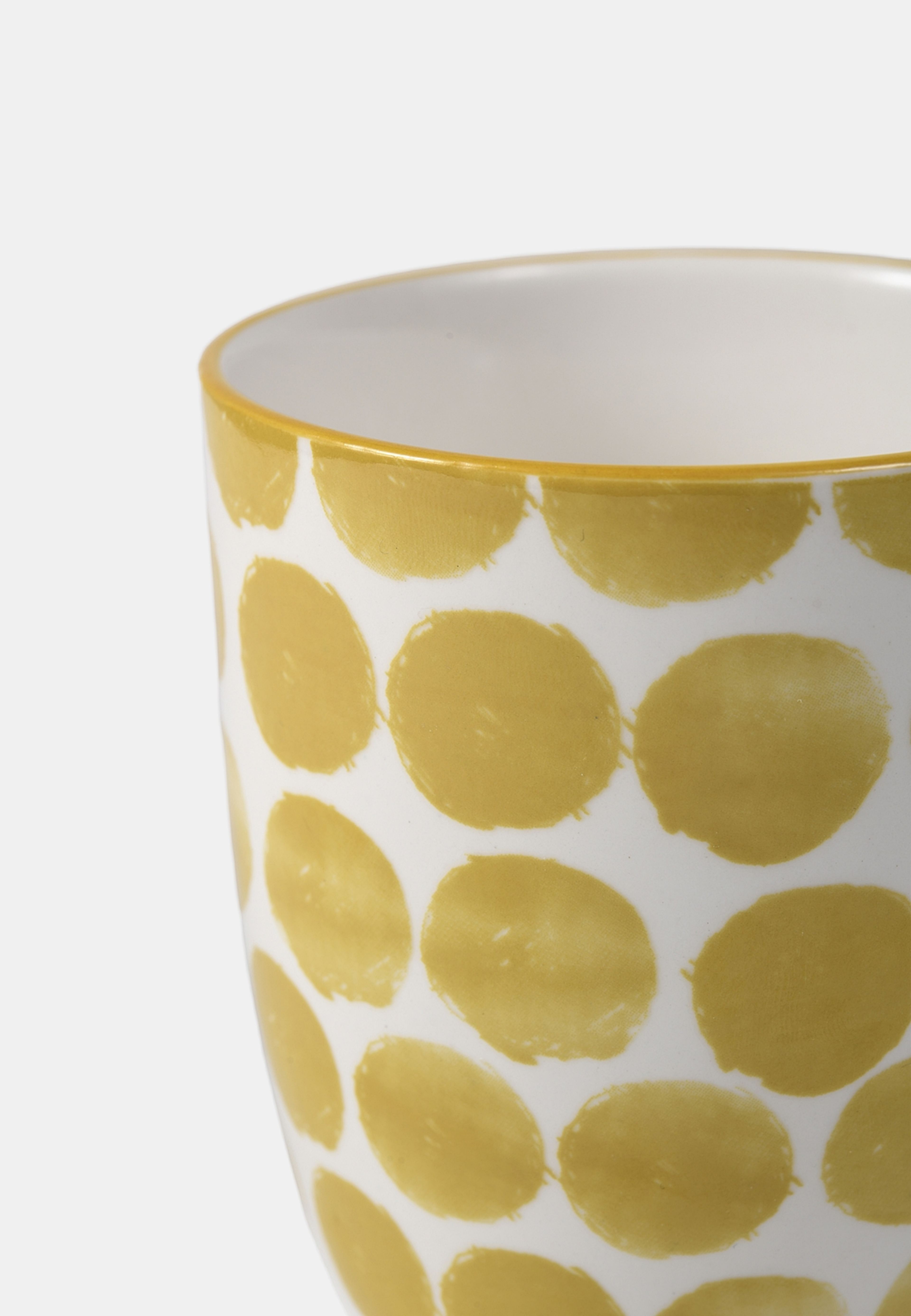 Kopp POSITANO, från PORTOLINO LIVING, i färgen Yellow. Klicka för att öppna bilden i stort format