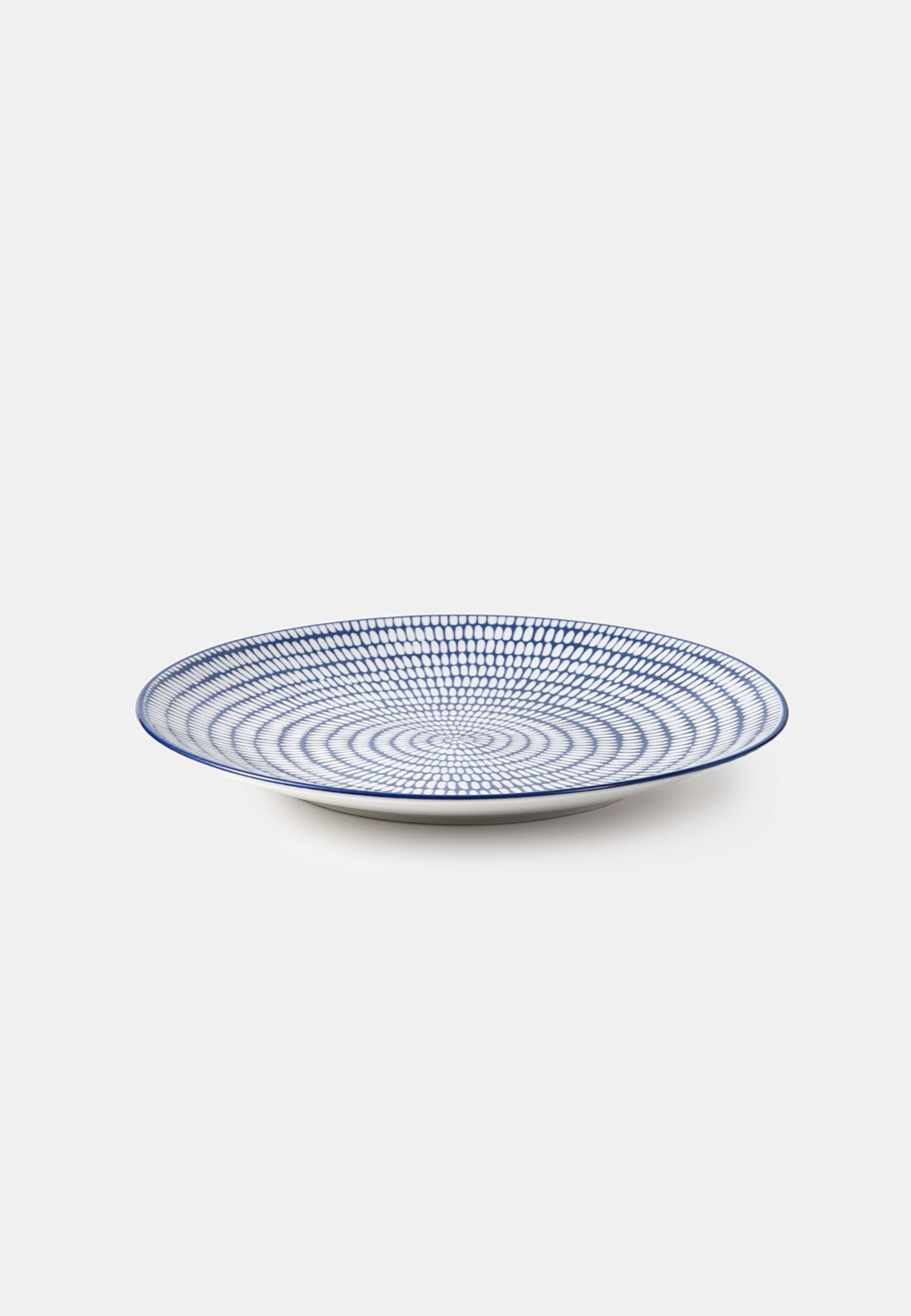 Tallrik POSITANO 22 cm, från PORTOLINO LIVING, i färgen Blue 2. Klicka för att öppna bilden i stort format