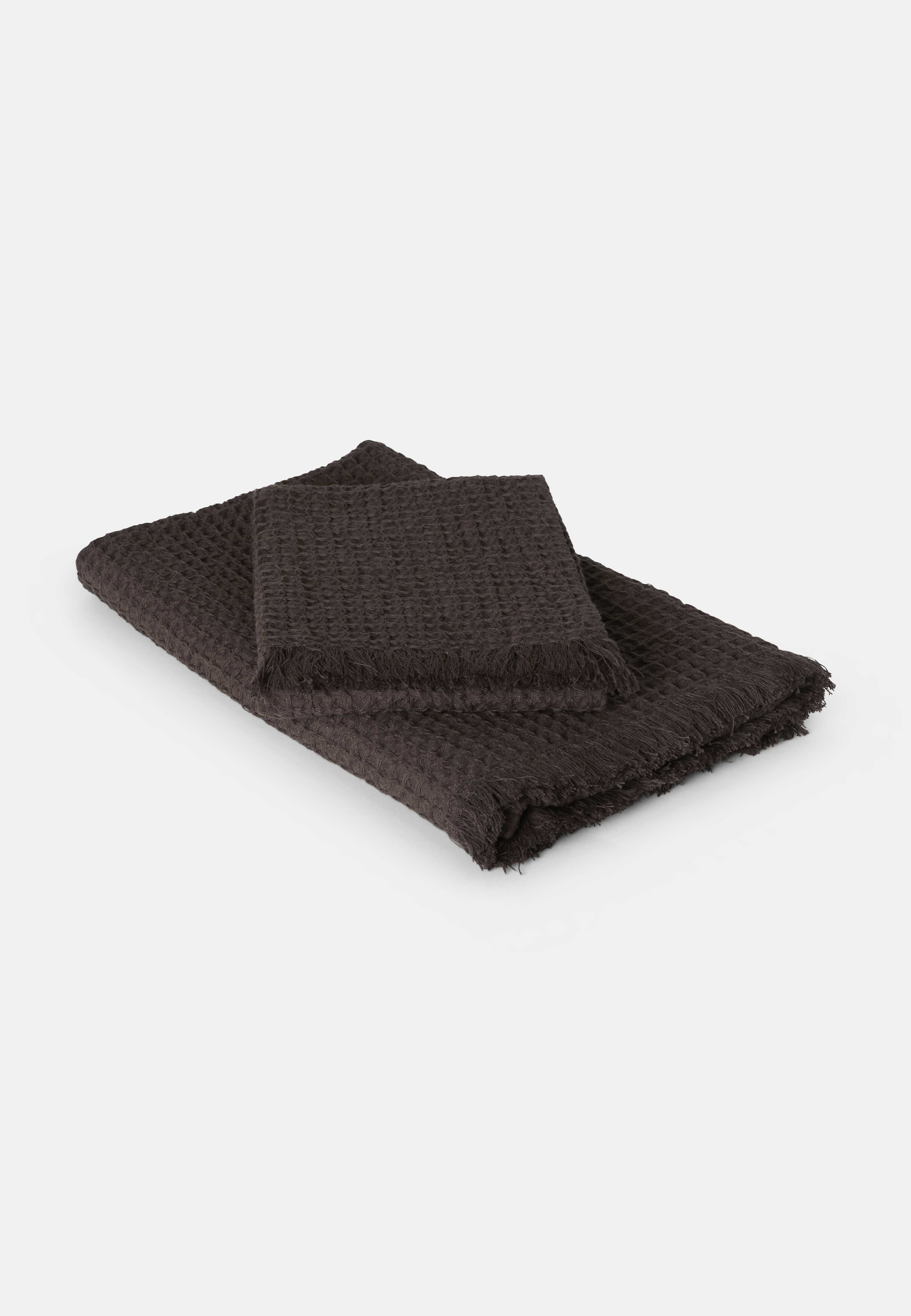 Handduk WAFFLE 50x70 cm, från Åhléns Home, i färgen Dk Brown. Klicka för att öppna bilden i stort format