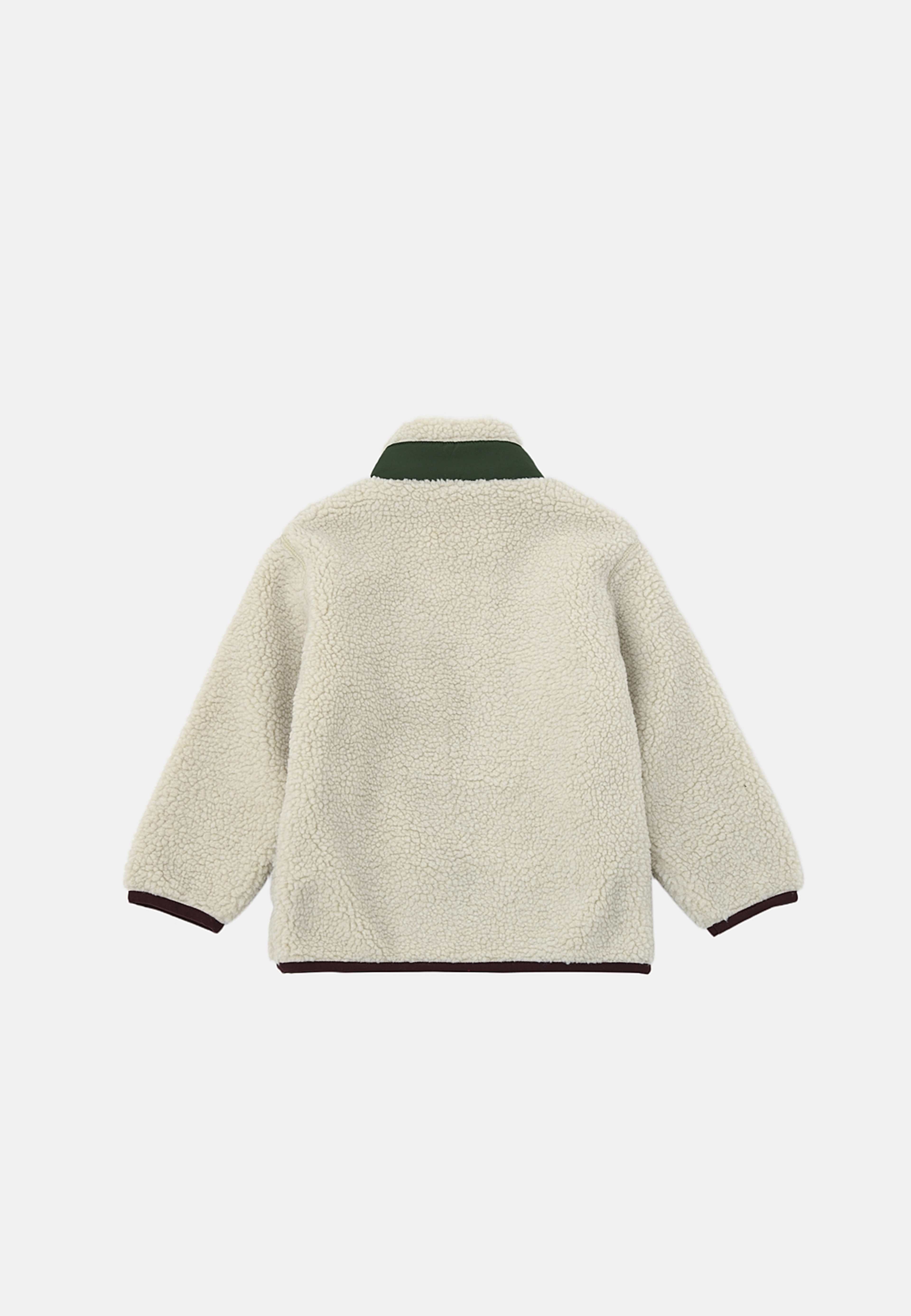 Teddyjacka TROY, från RIKIKI, i färgen Offwhite 2. Klicka för att öppna bilden i stort format