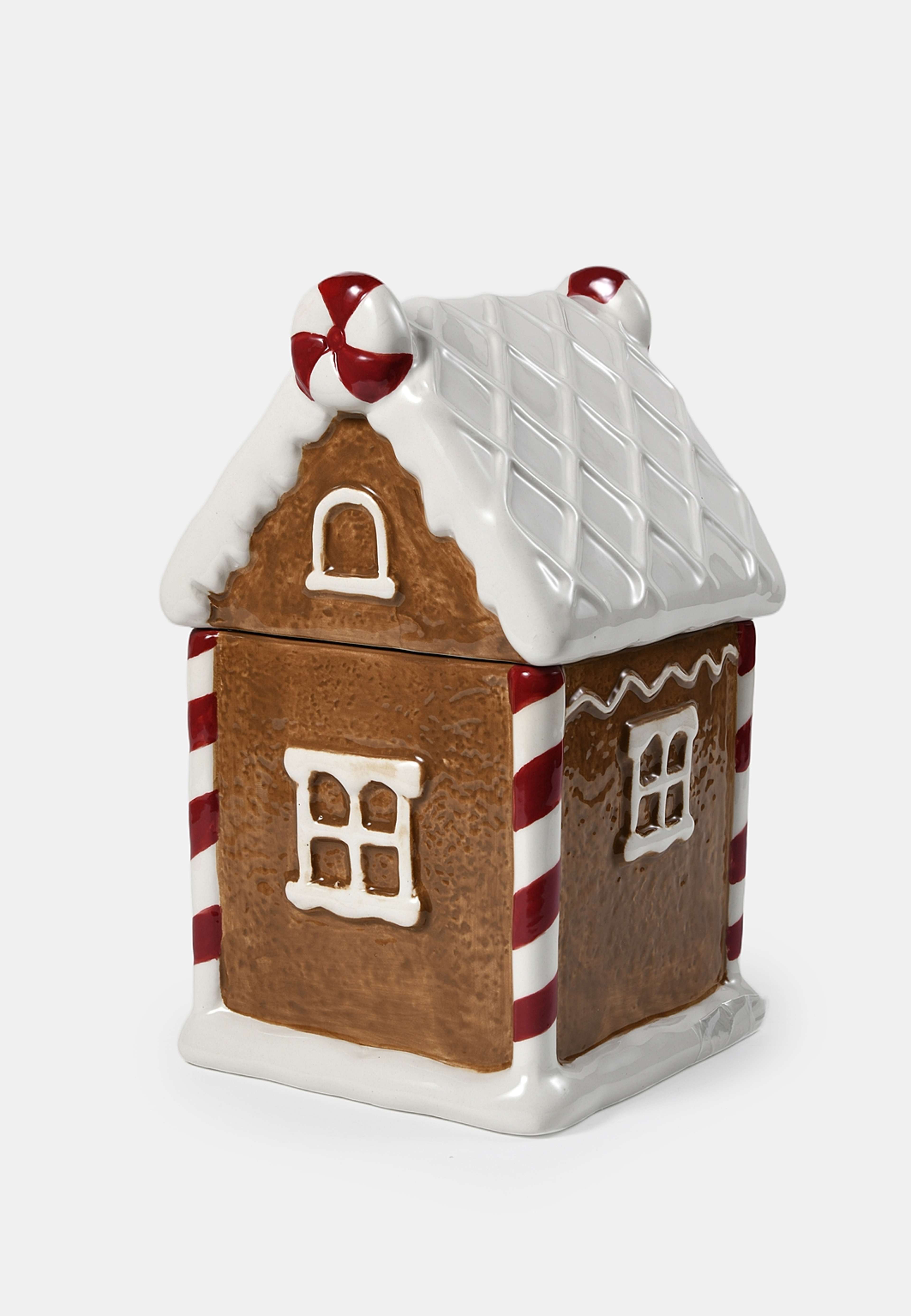 Burk PEPPARKAKSHUS, från Åhléns Home, i färgen Brown. Klicka för att öppna bilden i stort format
