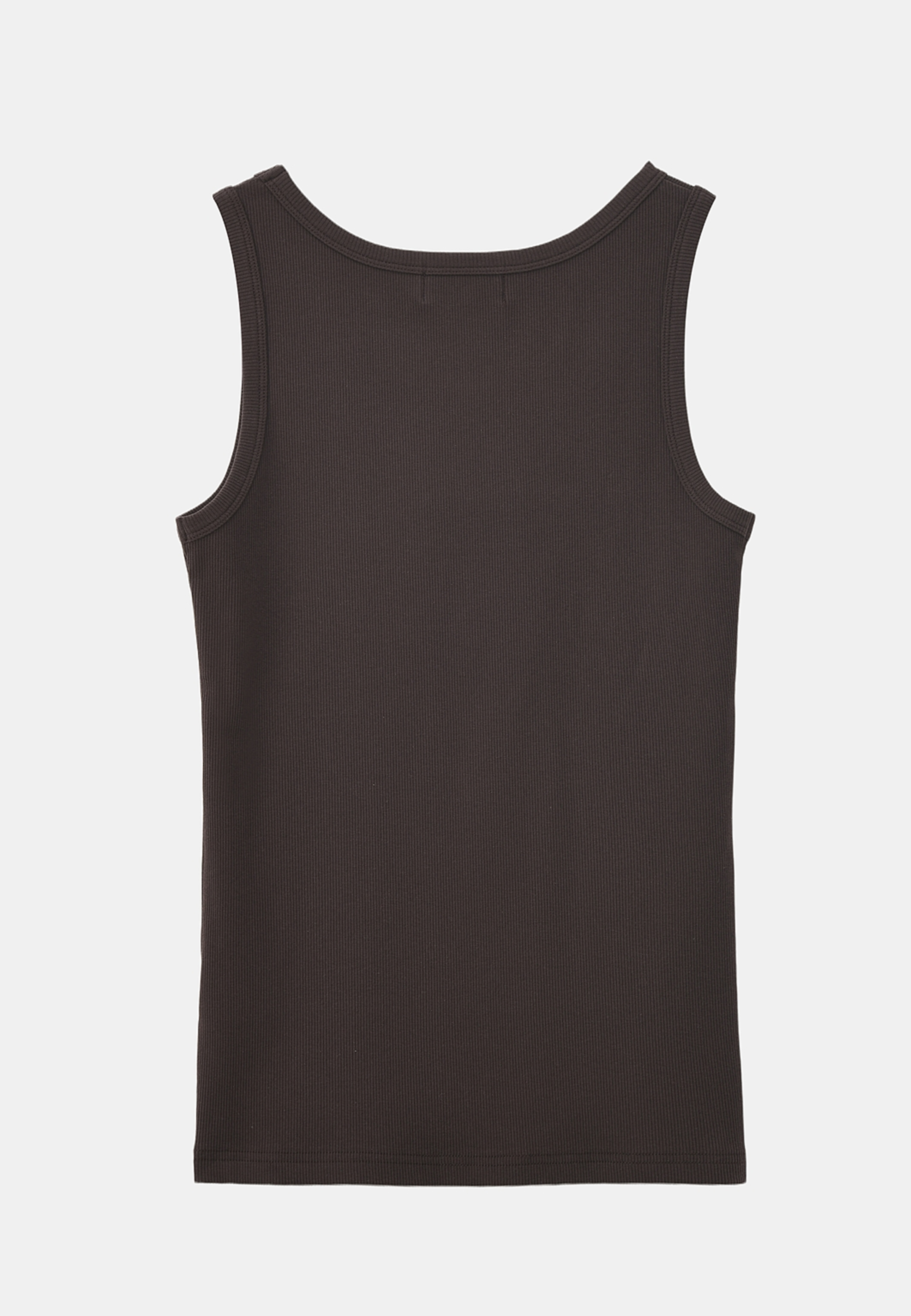 Ribbat linne SUNNI, från Carin Wester, i färgen Dark Brown. Klicka för att öppna bilden i stort format