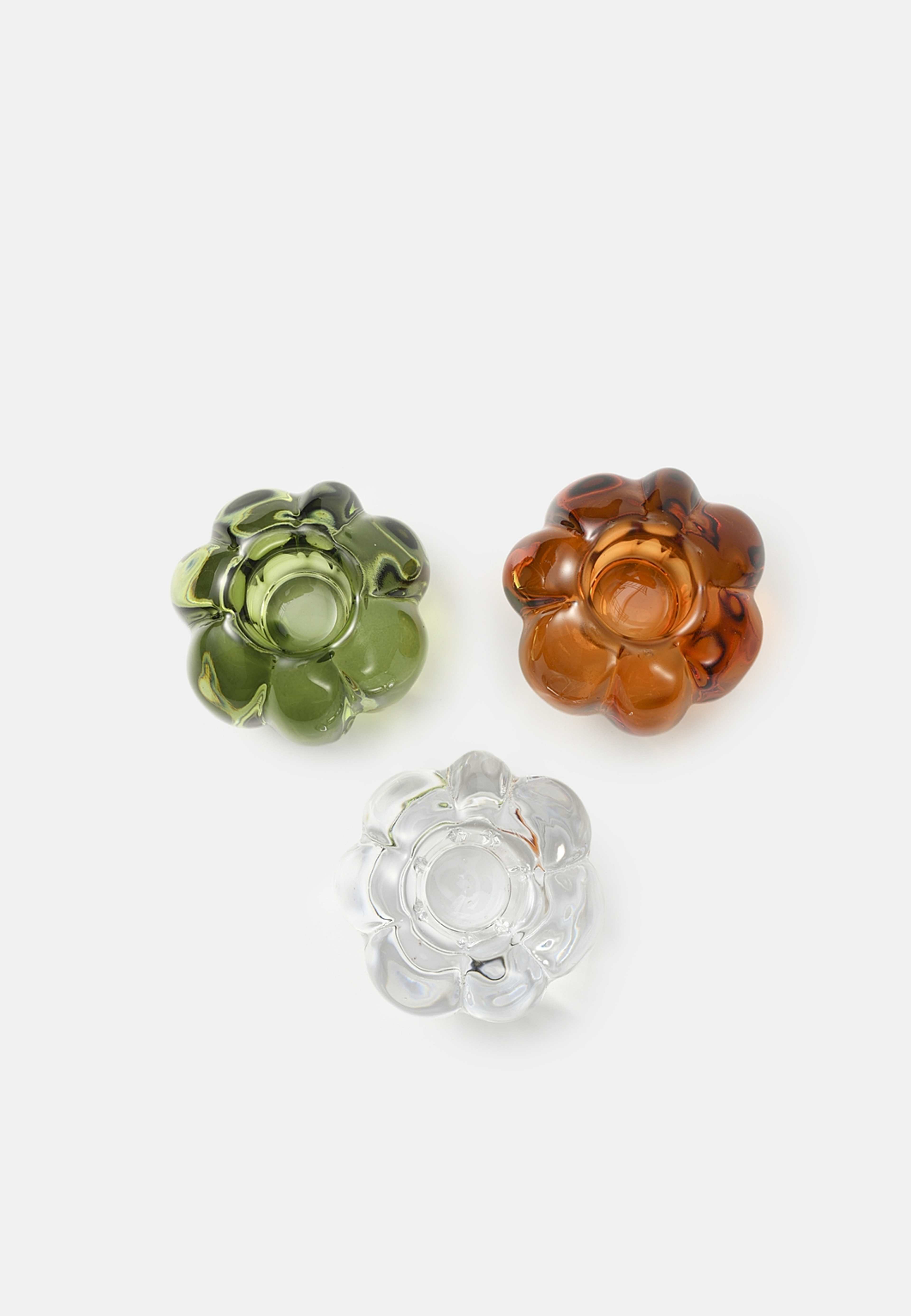 Ljuslykta PUMPKIN, 3-pack, från Åhléns Home, i färgen Mix. Klicka för att öppna bilden i stort format