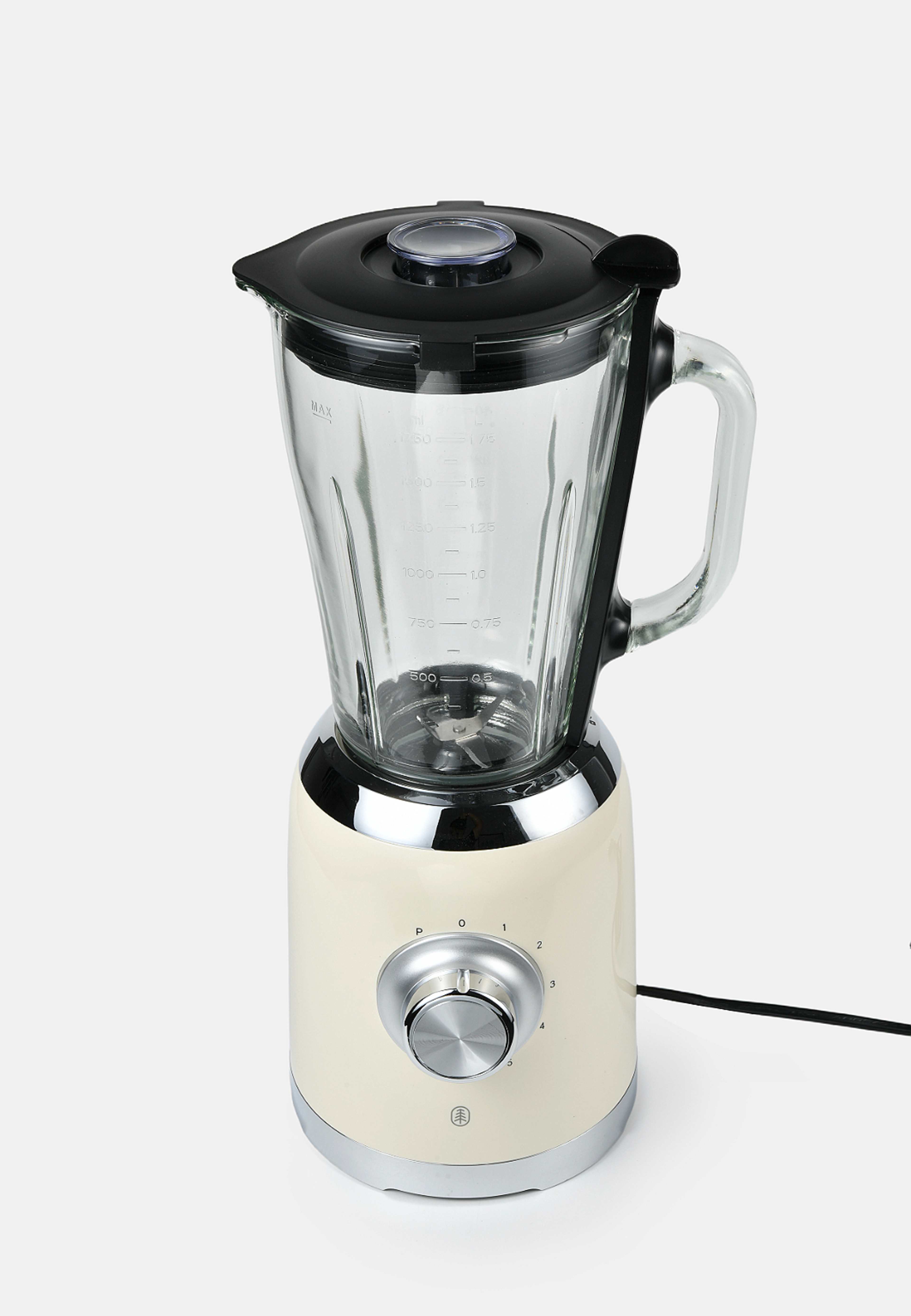 Blender retro 600 W, från GRANBERG, i färgen Cream. Klicka för att öppna bilden i stort format