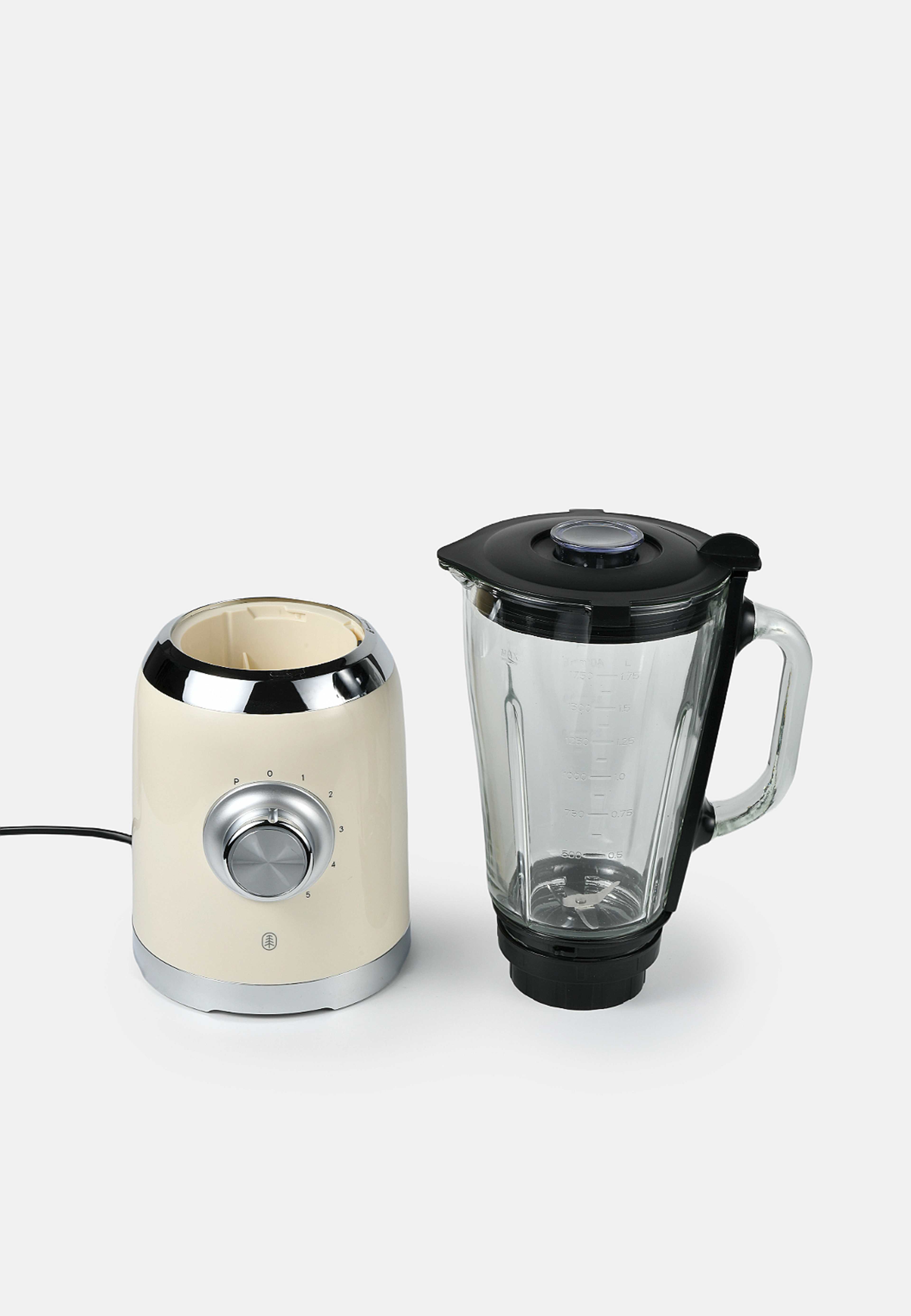 Blender retro 600 W, från GRANBERG, i färgen Cream. Klicka för att öppna bilden i stort format