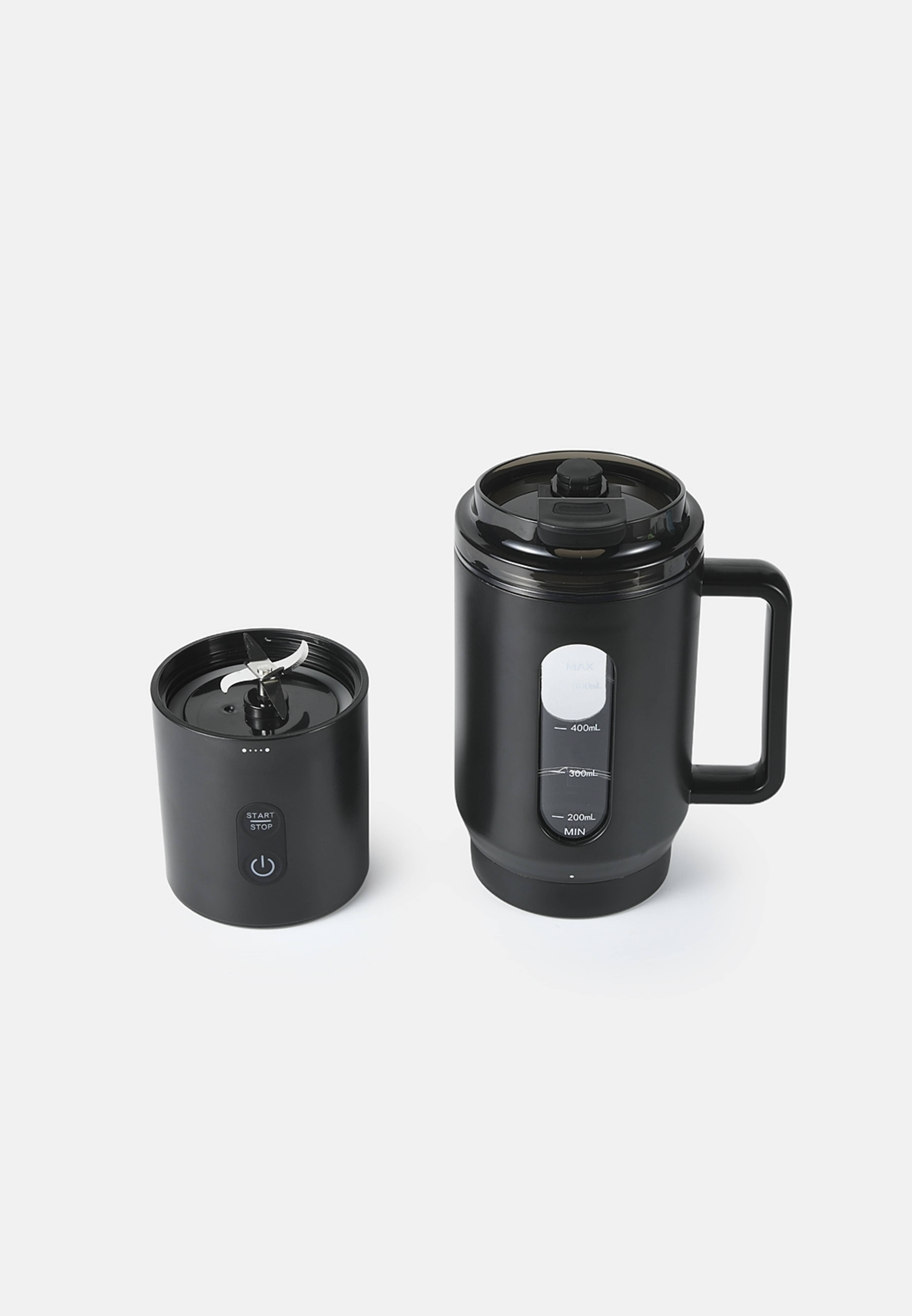 Bärbar blender 600 ml, från GRANBERG, i färgen Black. Klicka för att öppna bilden i stort format