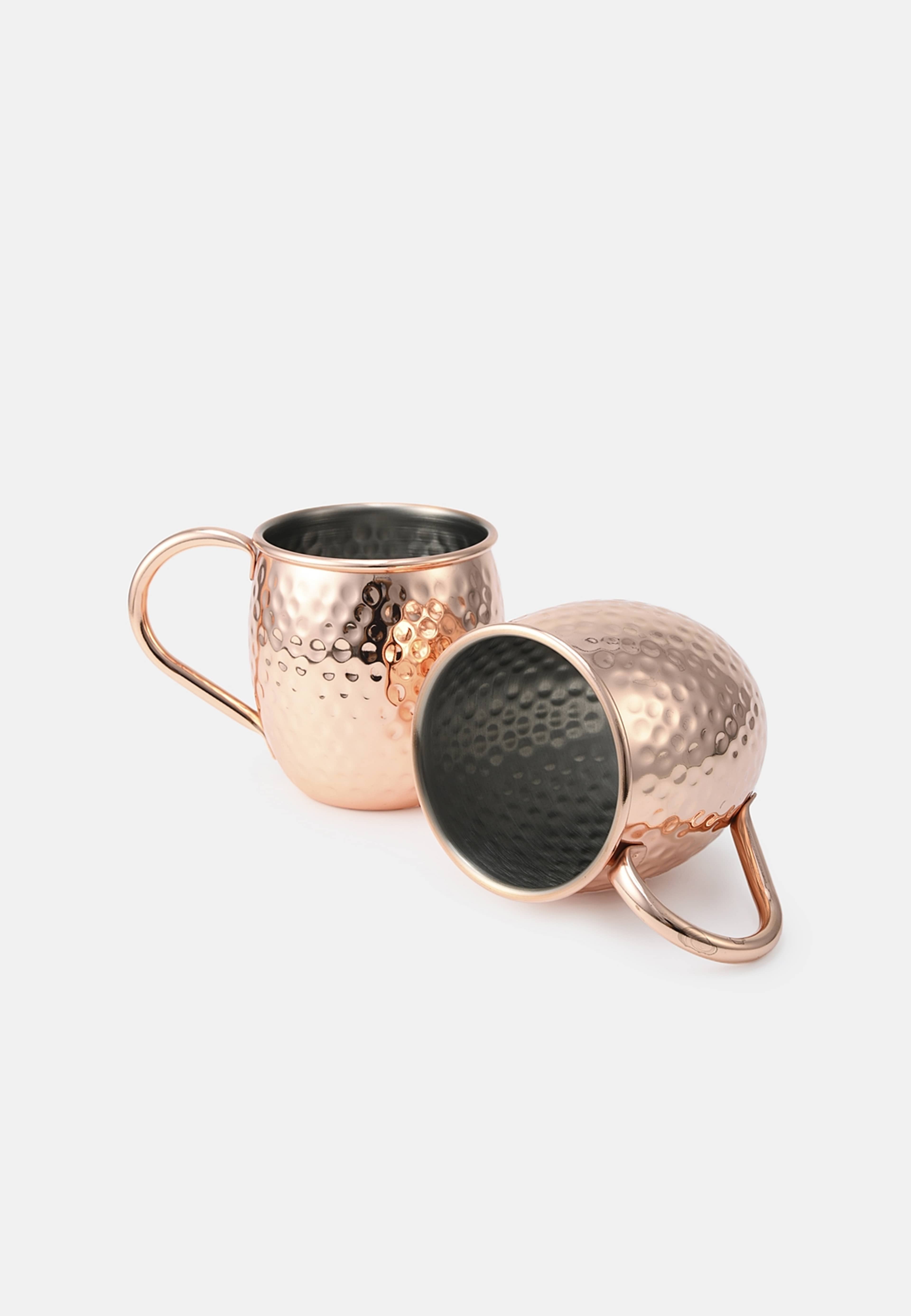 Moscow Mule mugg BISTRO 40 cl, 2-pack, från Åhléns Home, i färgen Copper. Klicka för att öppna bilden i stort format