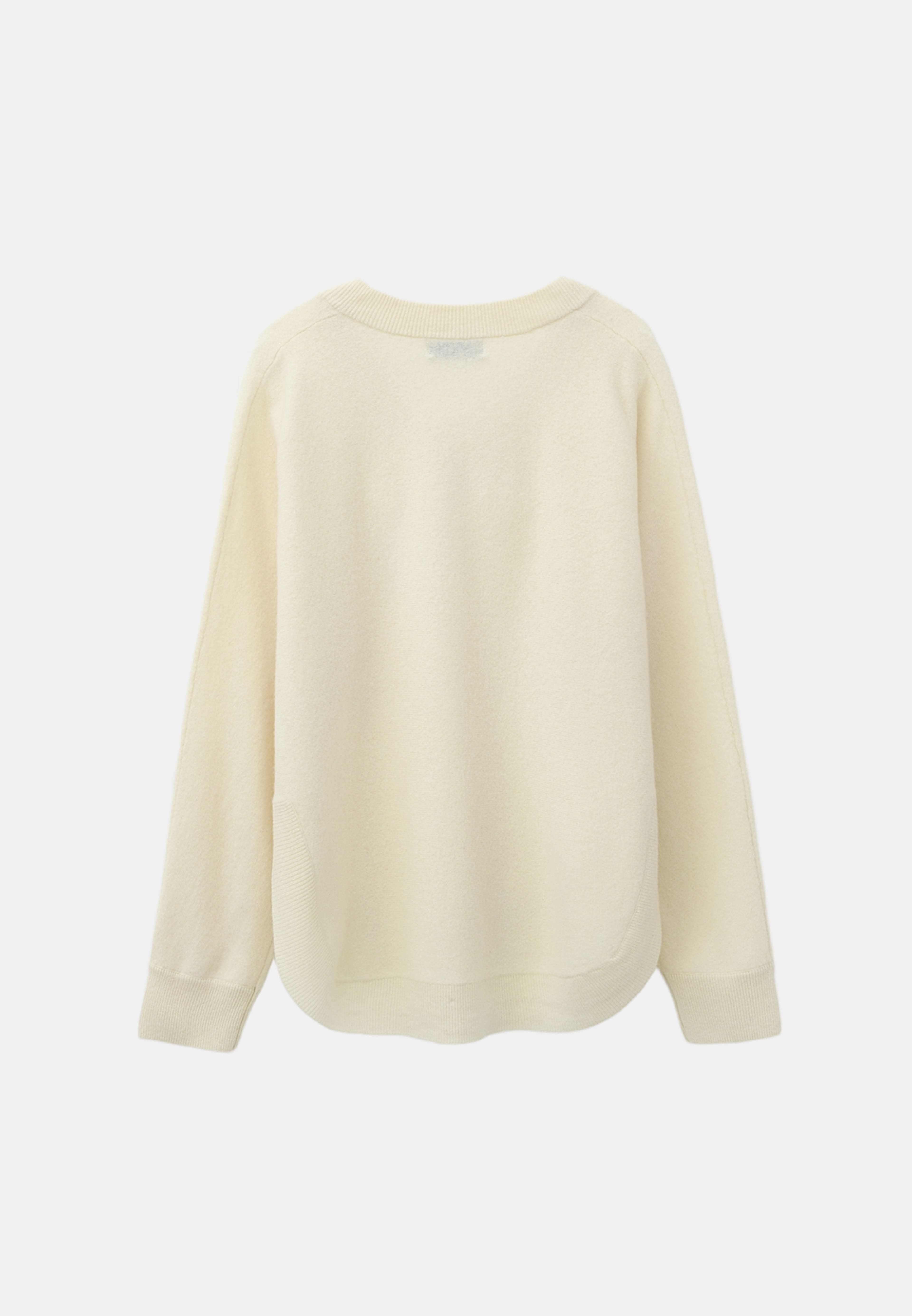 Ulltröja CASSIS, från Wera, i färgen Off White. Klicka för att öppna bilden i stort format