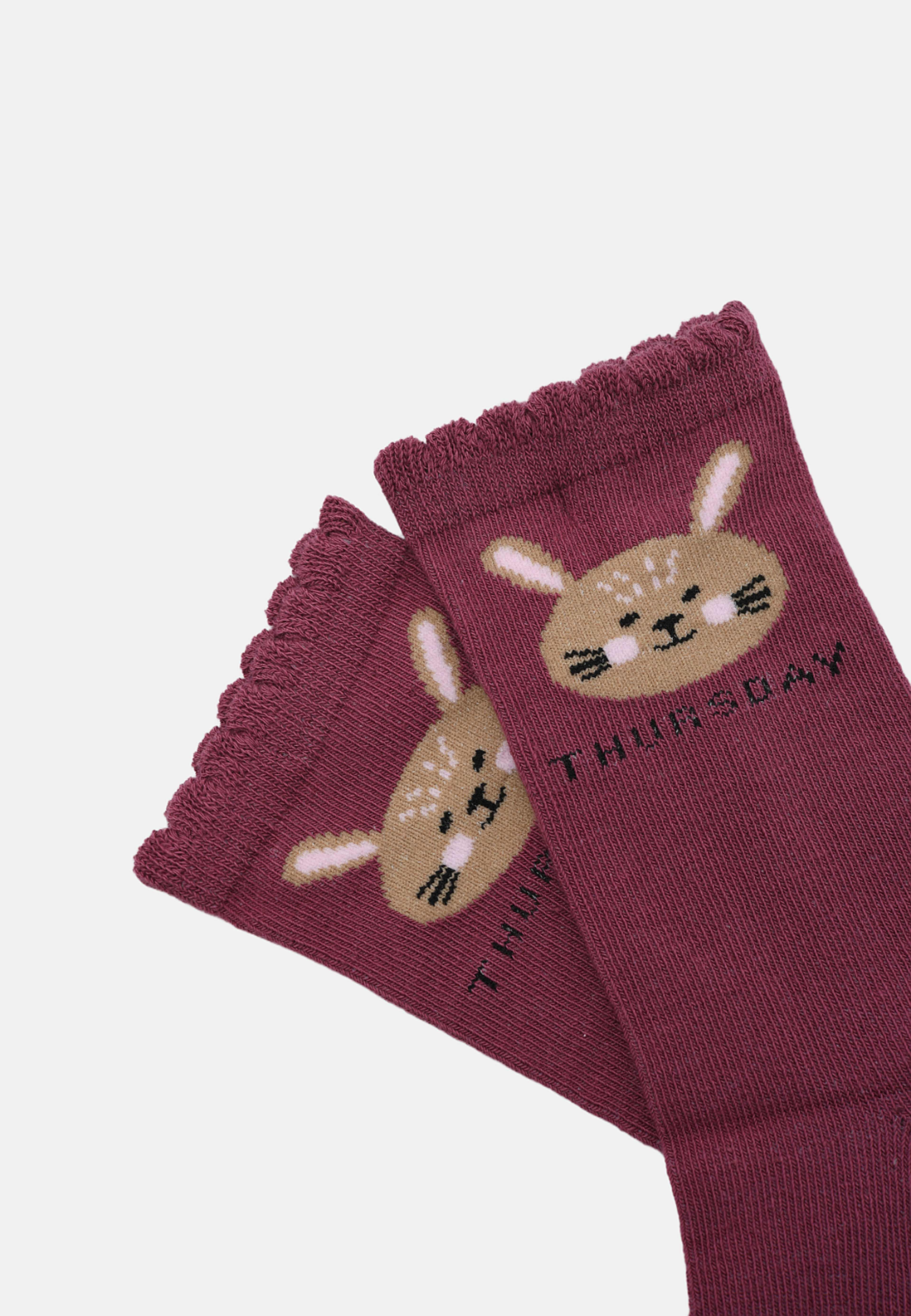 Strumpor med veckodagar, 7-pack, från RIKIKI, i färgen Pink. Klicka för att öppna bilden i stort format