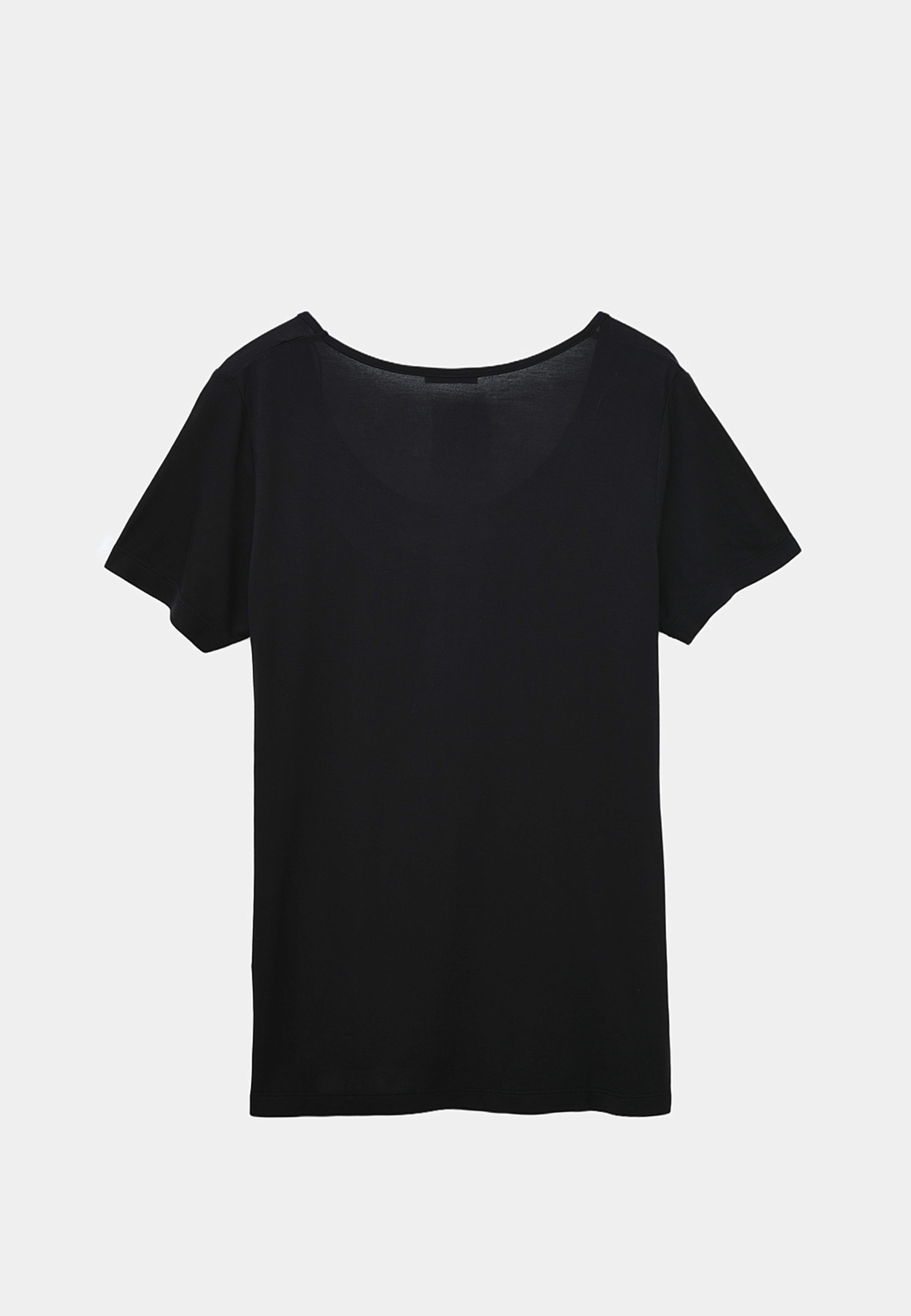 T-shirt i viskos FANNY, från Wera, i färgen Black. Klicka för att öppna bilden i stort format
