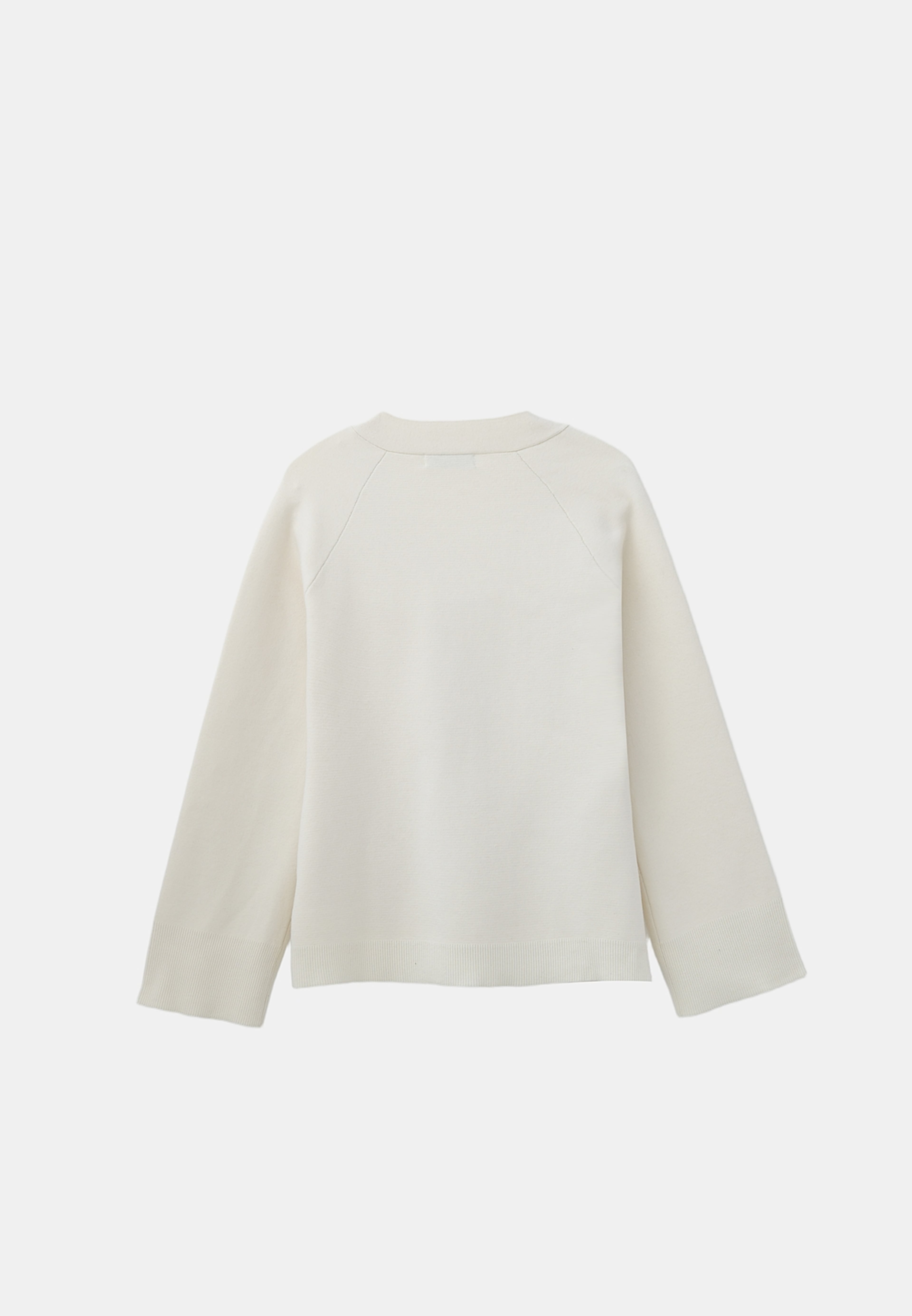 Viskoscardigan WARD, från Wera, i färgen Off White. Klicka för att öppna bilden i stort format