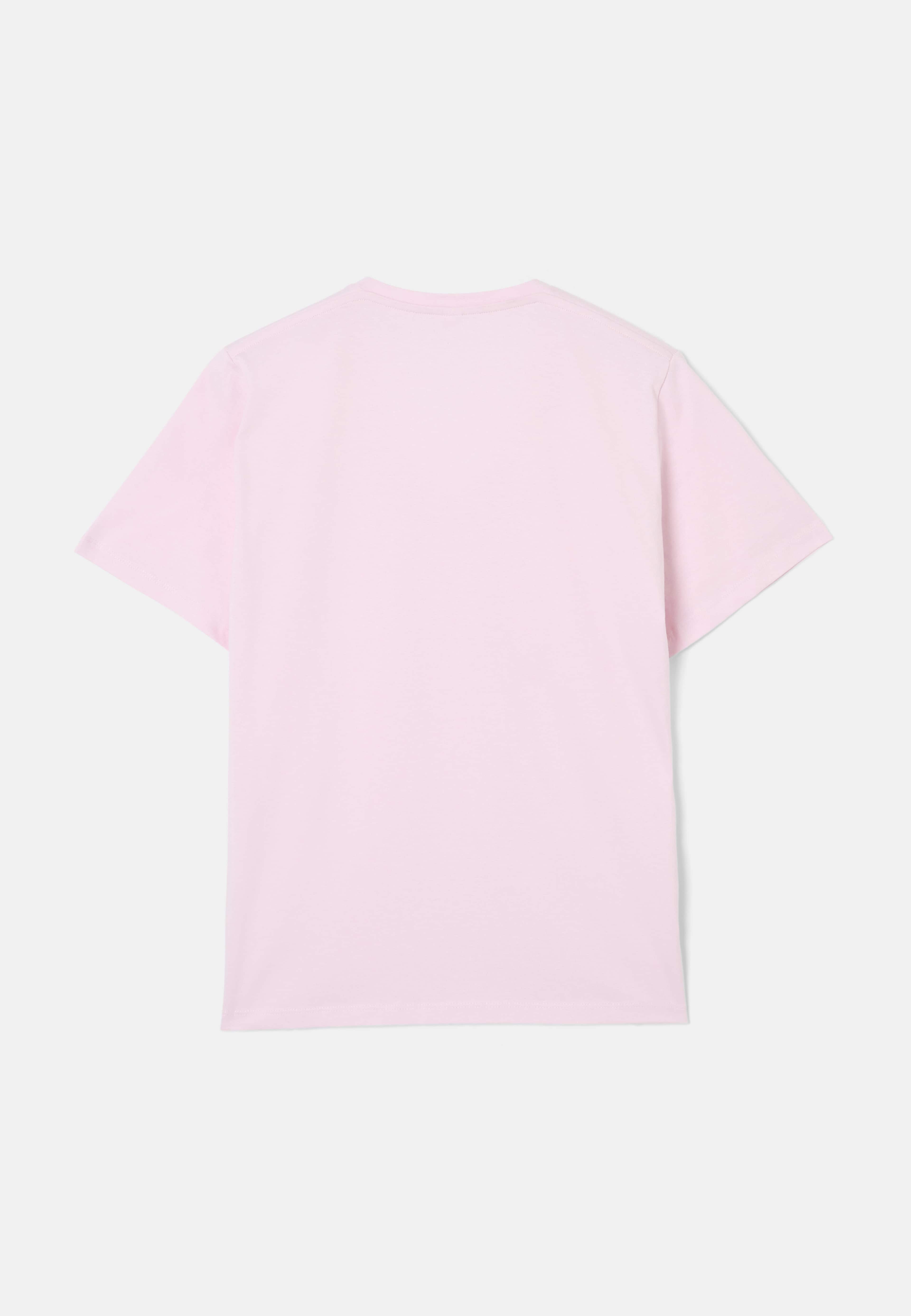 V-ringad t-shirt NINA, från Å WOMAN, i färgen Pink. Klicka för att öppna bilden i stort format