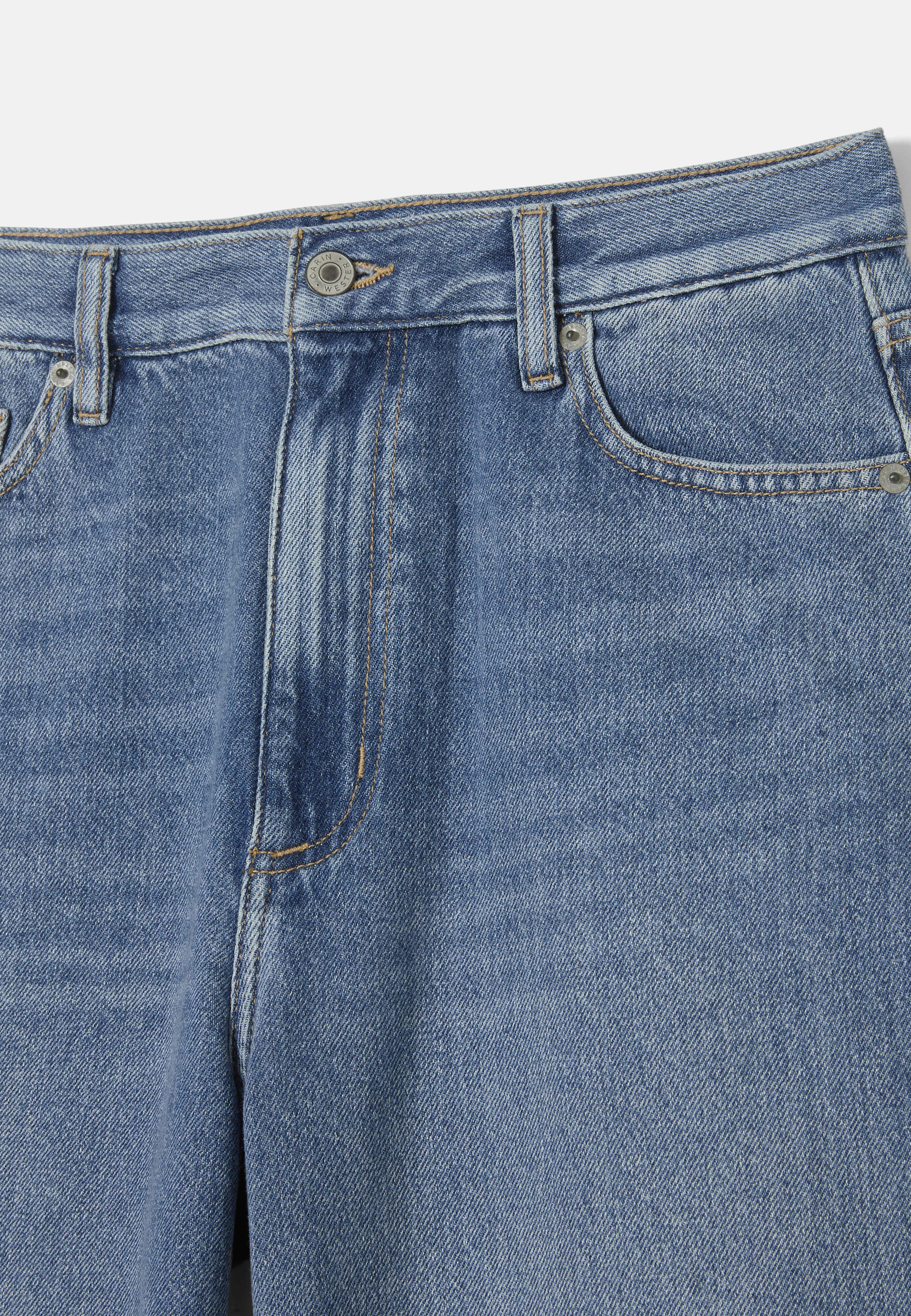 Jeans VICTORIA, från Carin Wester, i färgen Washed Denim Blue. Klicka för att öppna bilden i stort format