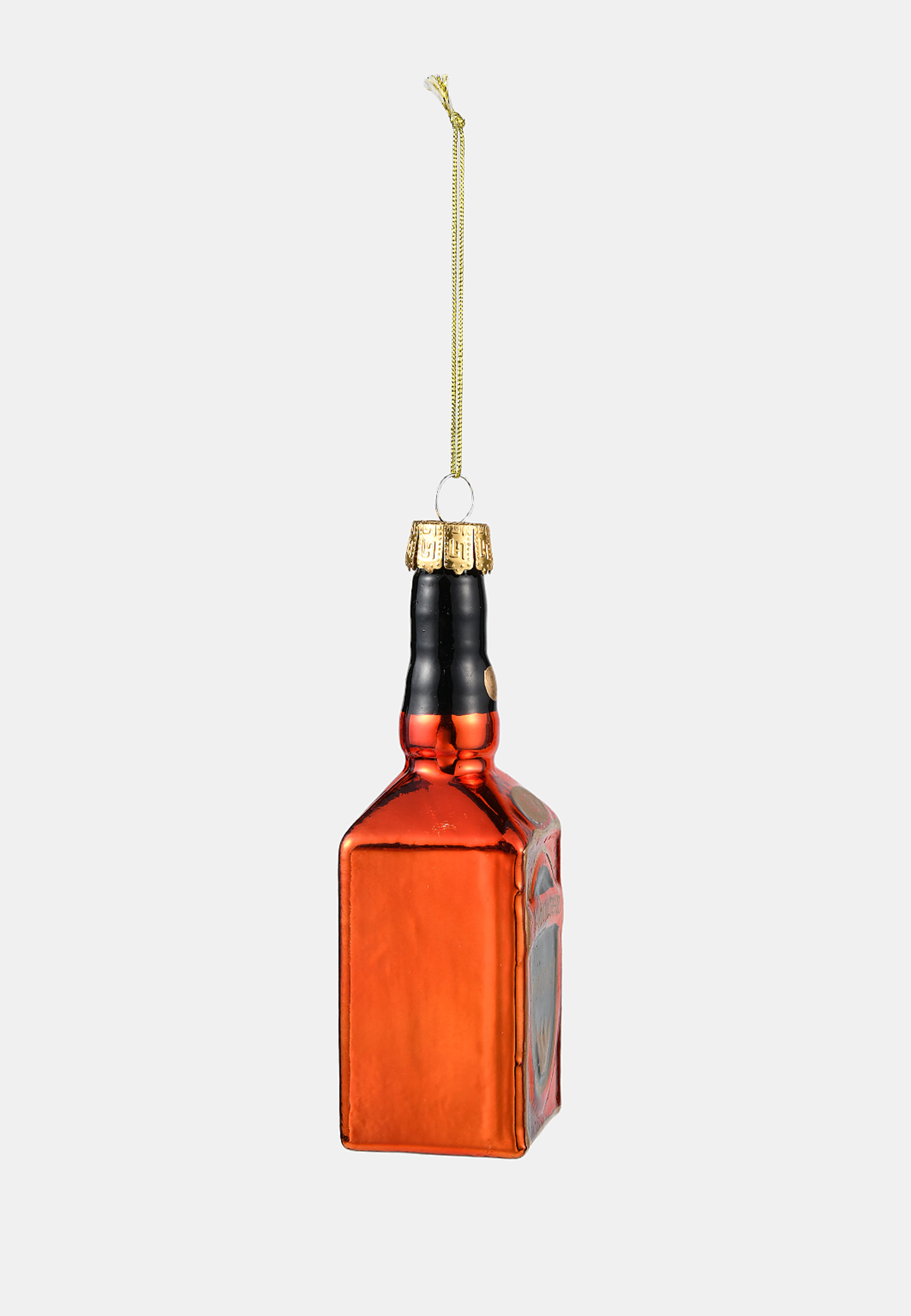 Julgranshänge i glas WHISKY, från Åhléns Home, i färgen Orange. Klicka för att öppna bilden i stort format