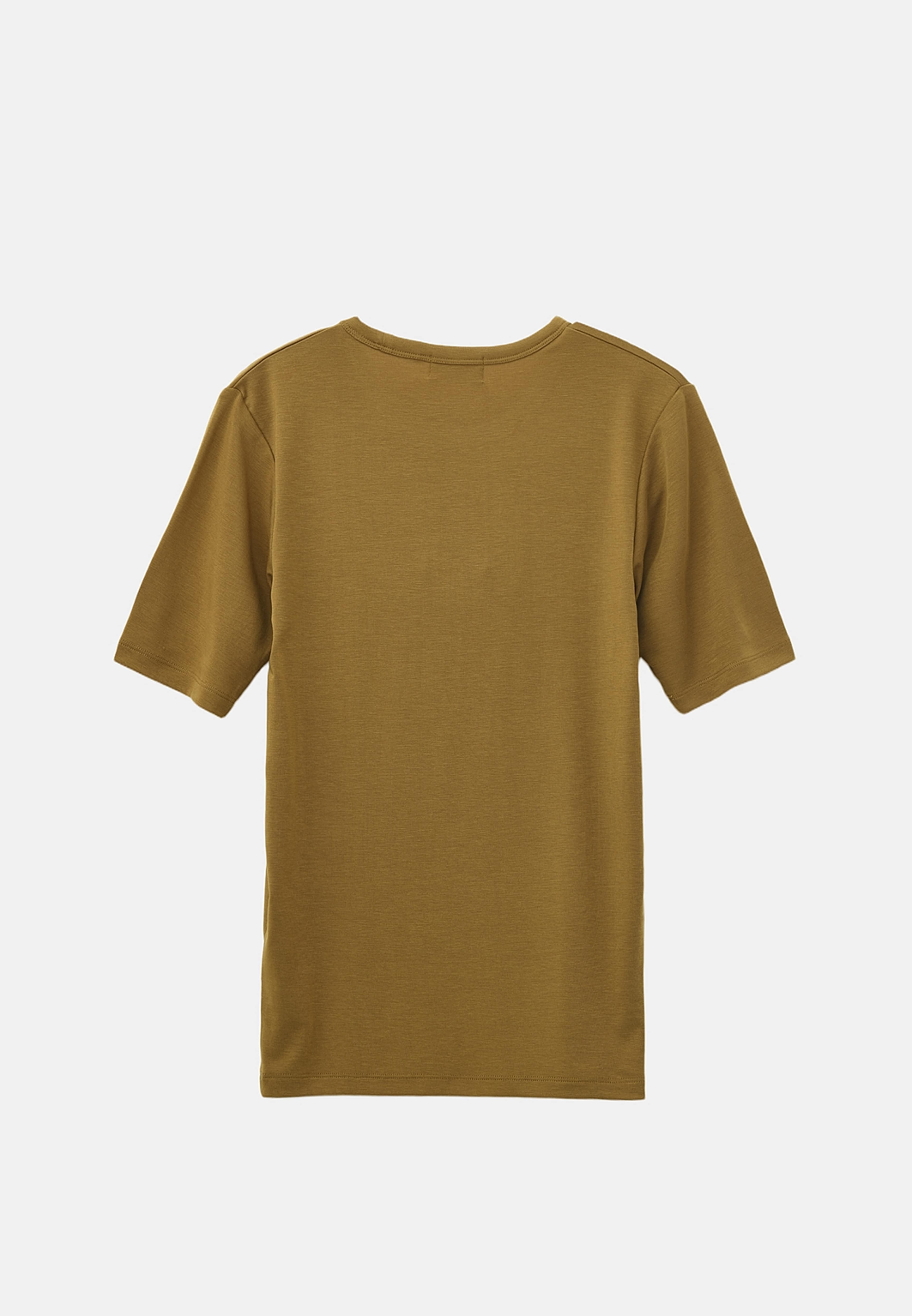 T-shirt i lyocell SIKA, från Carin Wester, i färgen Dark Olive. Klicka för att öppna bilden i stort format