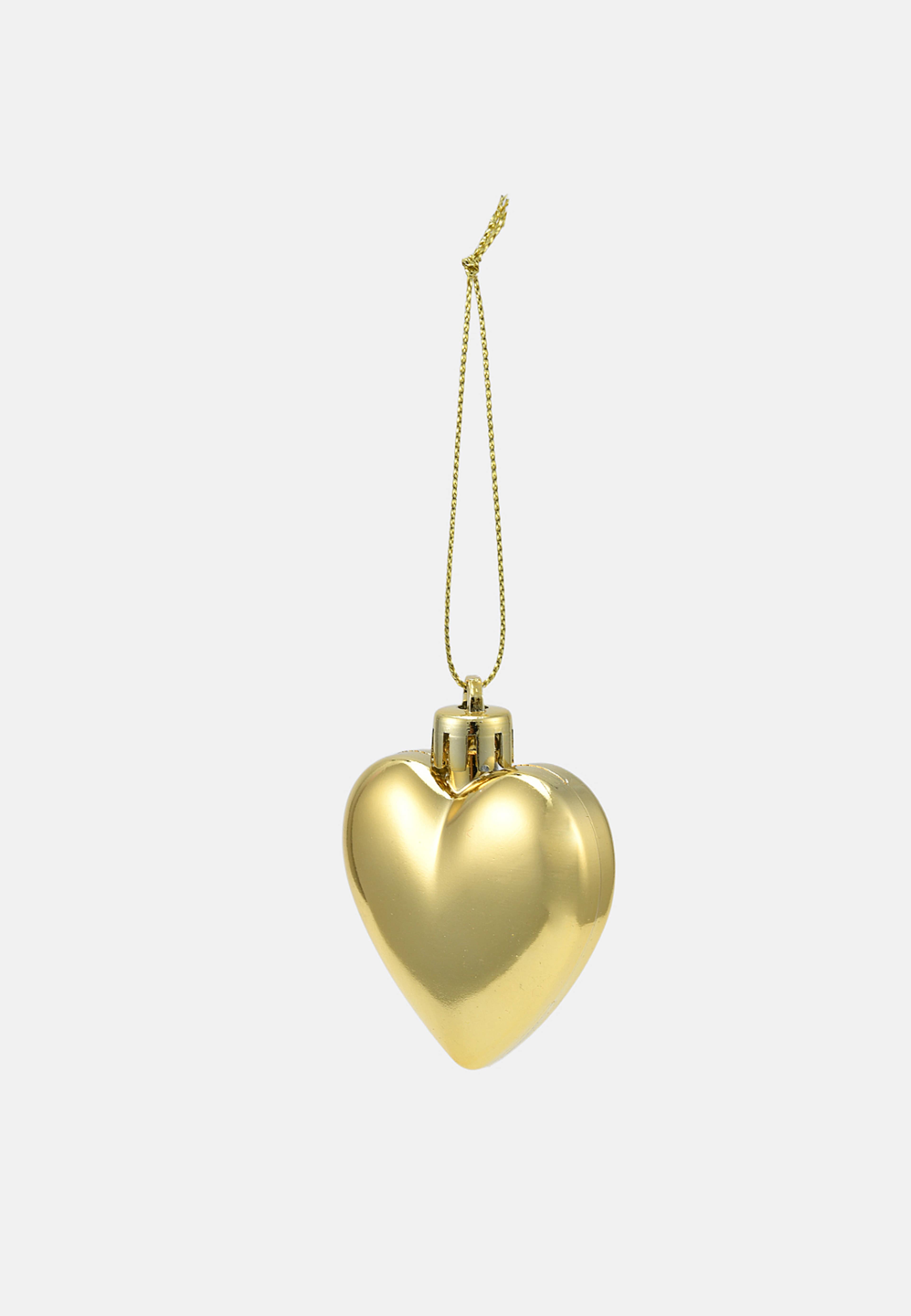 Julgranshänge HJÄRTA, från Åhléns Home, i färgen Gold. Klicka för att öppna bilden i stort format