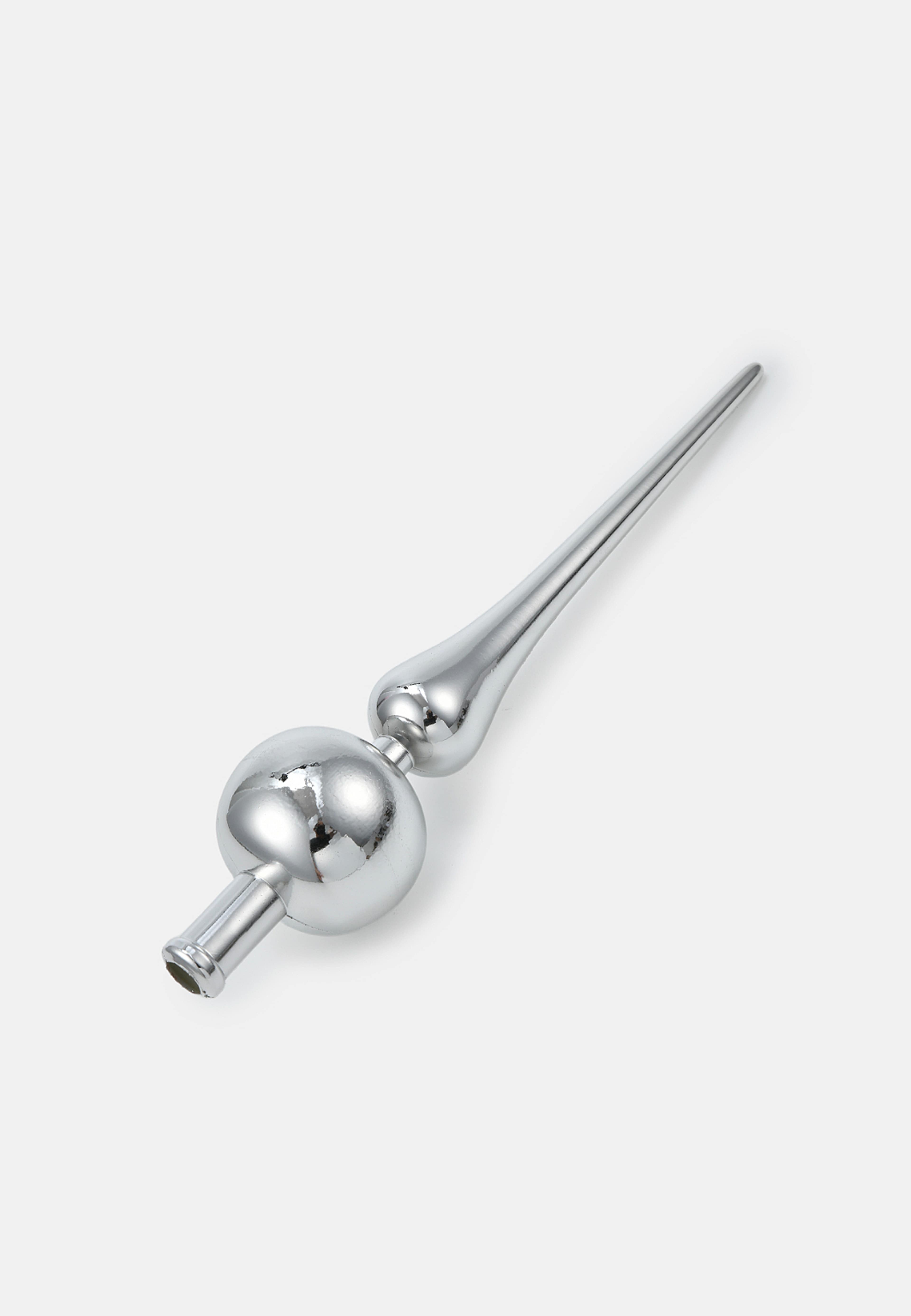 Julgransspira 28 cm, från Åhléns Home, i färgen Silver. Klicka för att öppna bilden i stort format
