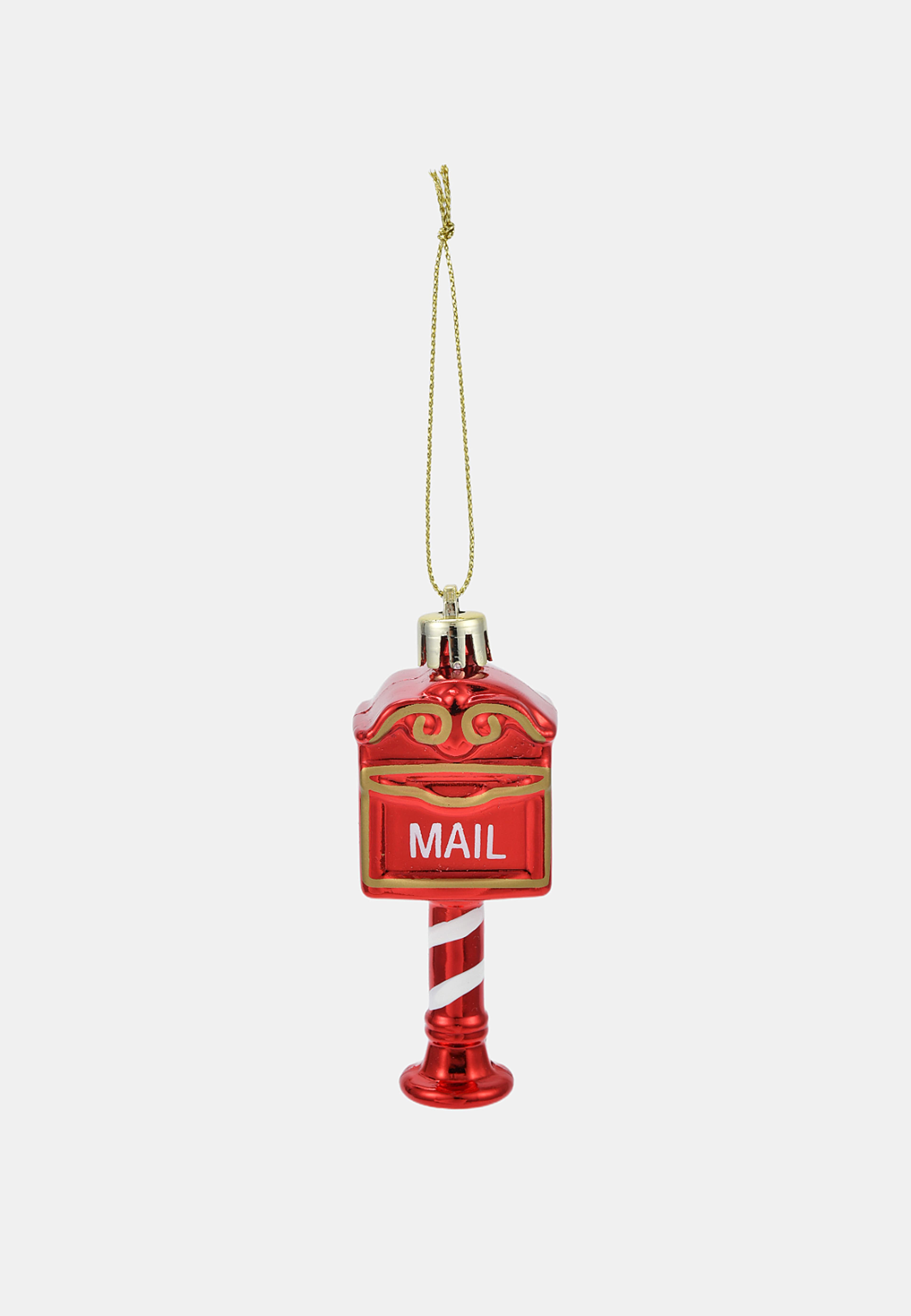 Julgranshänge BREVLÅDA, från Åhléns Home, i färgen Red. Klicka för att öppna bilden i stort format