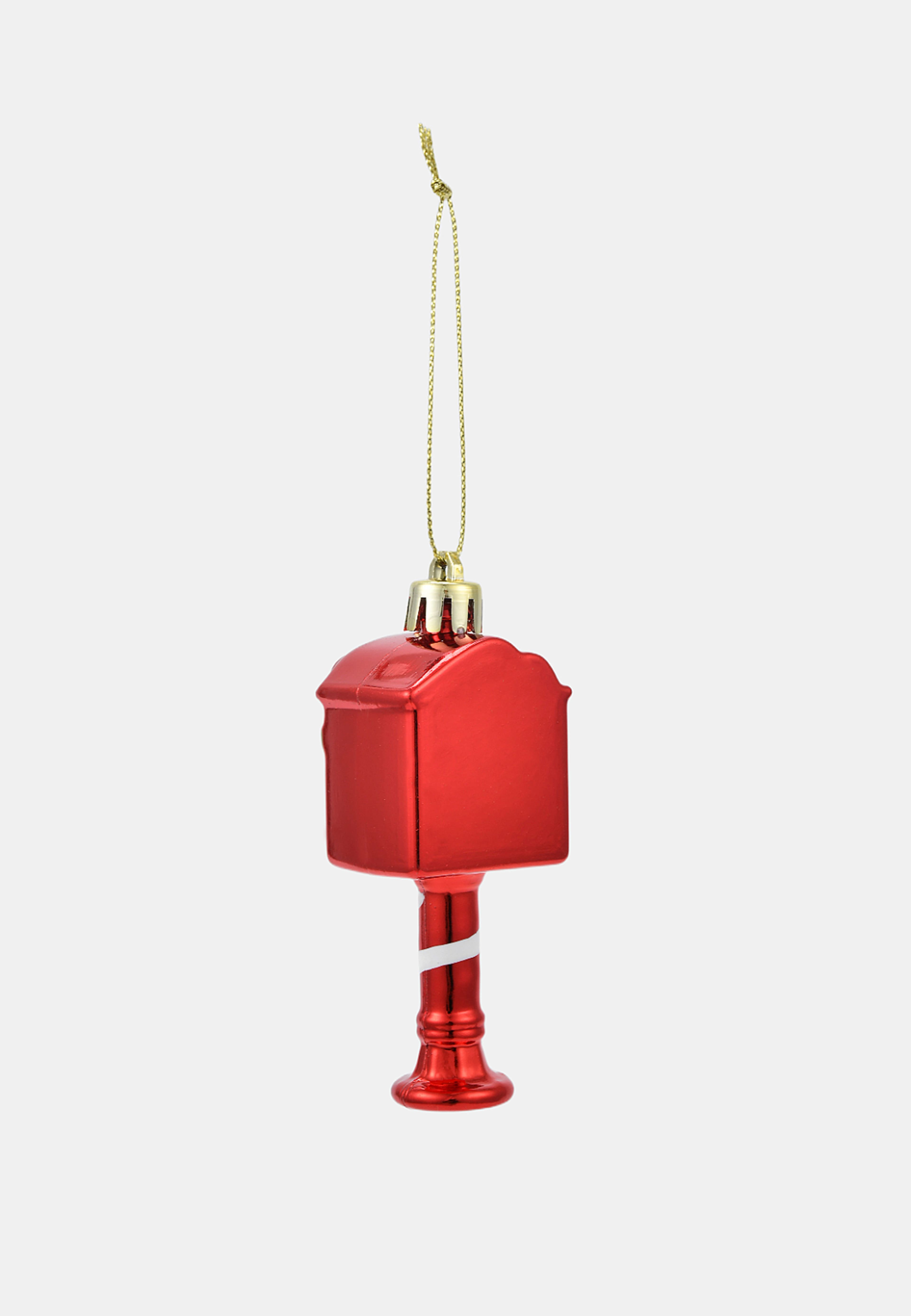 Julgranshänge BREVLÅDA, från Åhléns Home, i färgen Red. Klicka för att öppna bilden i stort format