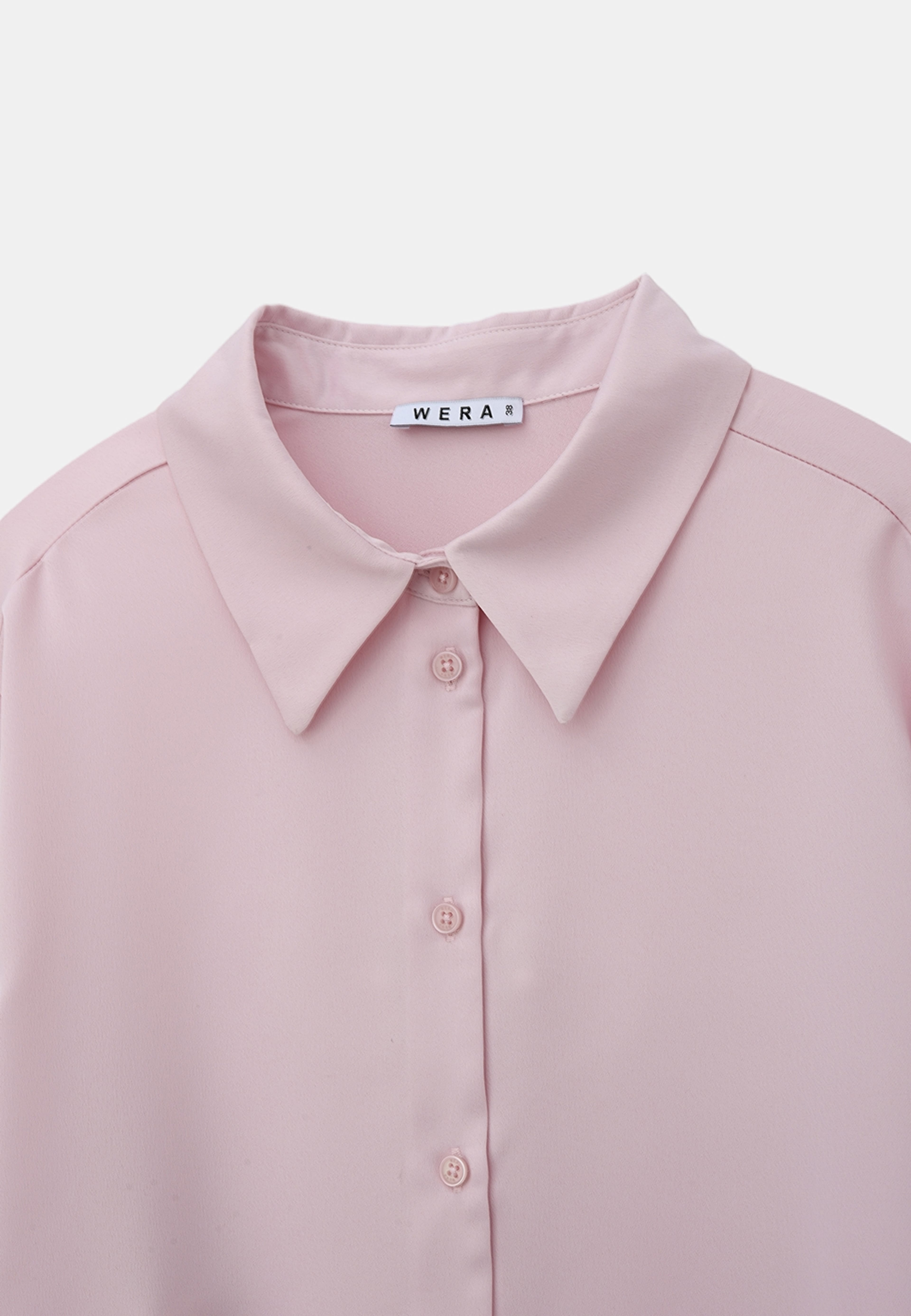 Skjorta ALINA, från Wera, i färgen Pink. Klicka för att öppna bilden i stort format