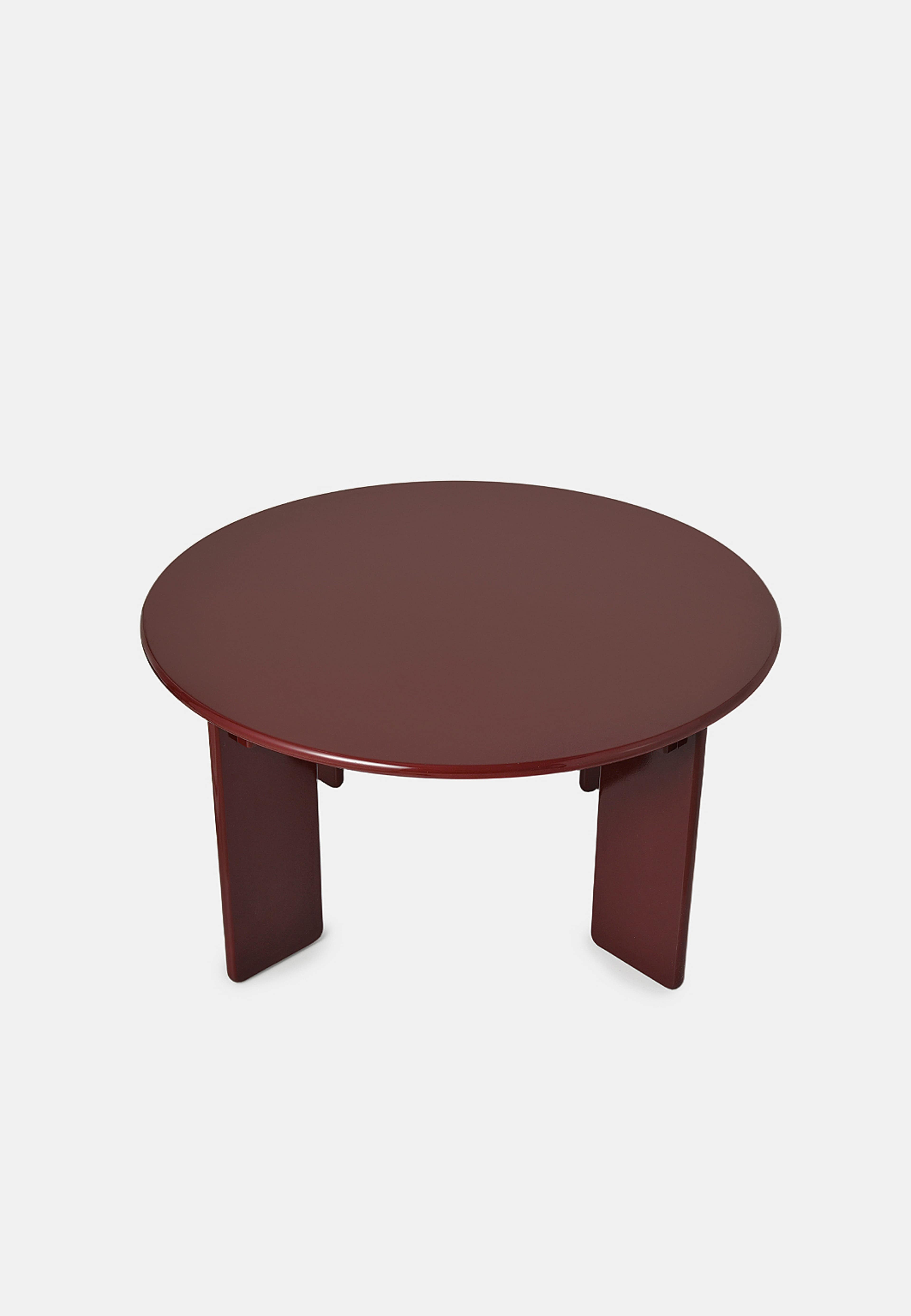 Soffbord TODD 80 cm, från Åhléns Home, i färgen Burgundy. Klicka för att öppna bilden i stort format