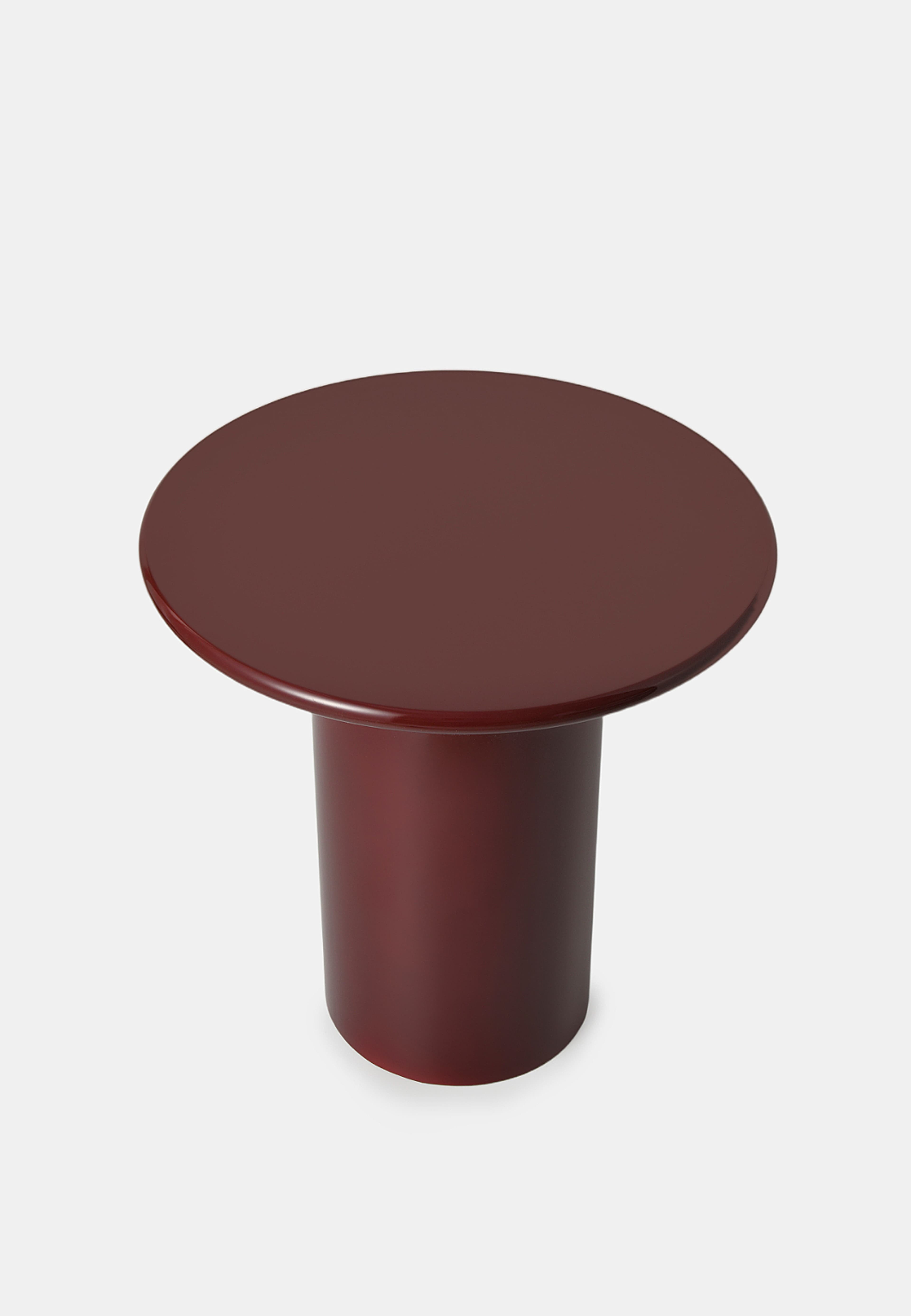 Sidobord TODD 45 cm, från Åhléns Home, i färgen Burgundy. Klicka för att öppna bilden i stort format