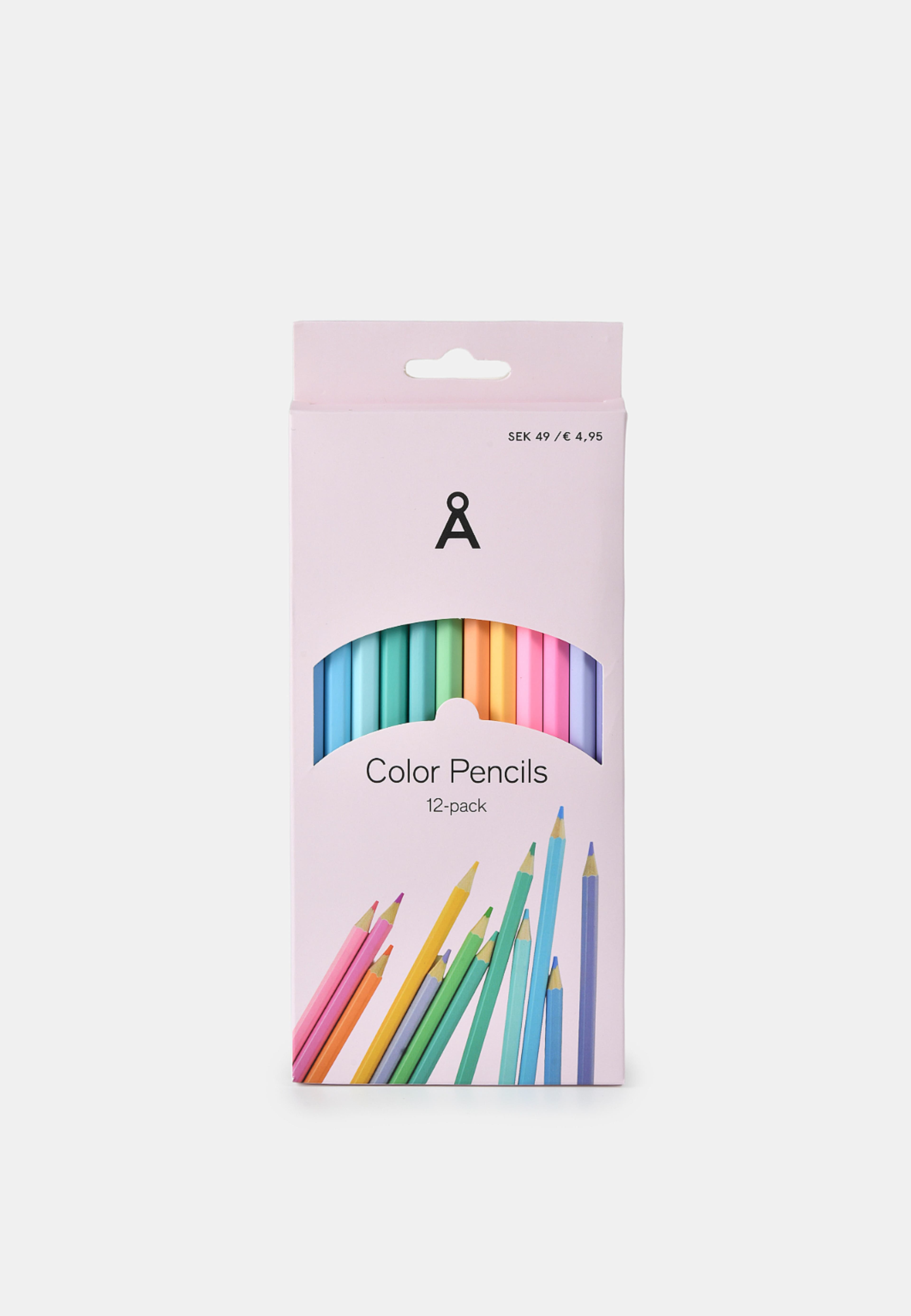 Färgpennor, 12-pack, från Å KIDS, i färgen Pastel. Klicka för att öppna bilden i stort format