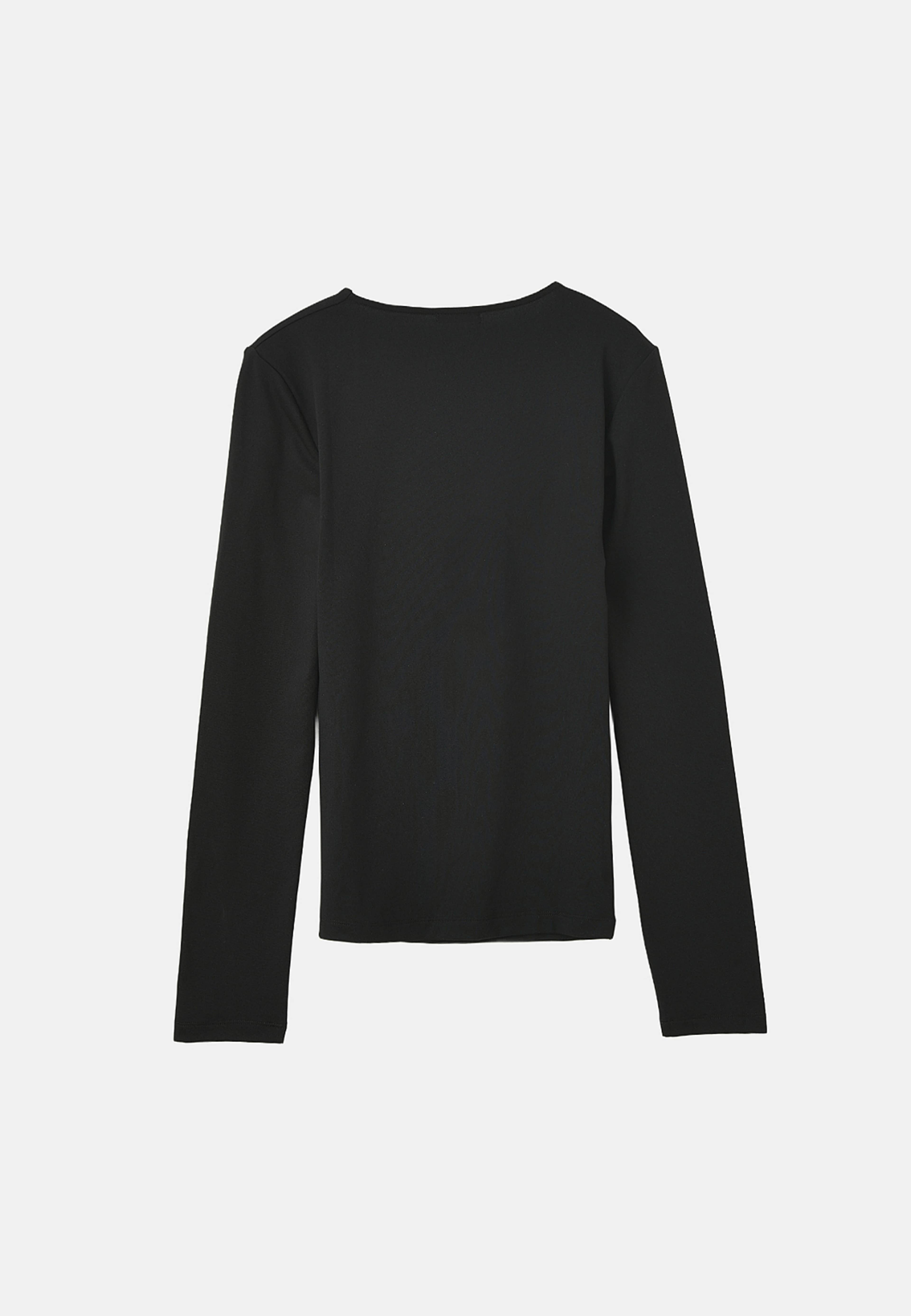 Långärmad t-shirt BOEL, från Wera, i färgen Black. Klicka för att öppna bilden i stort format