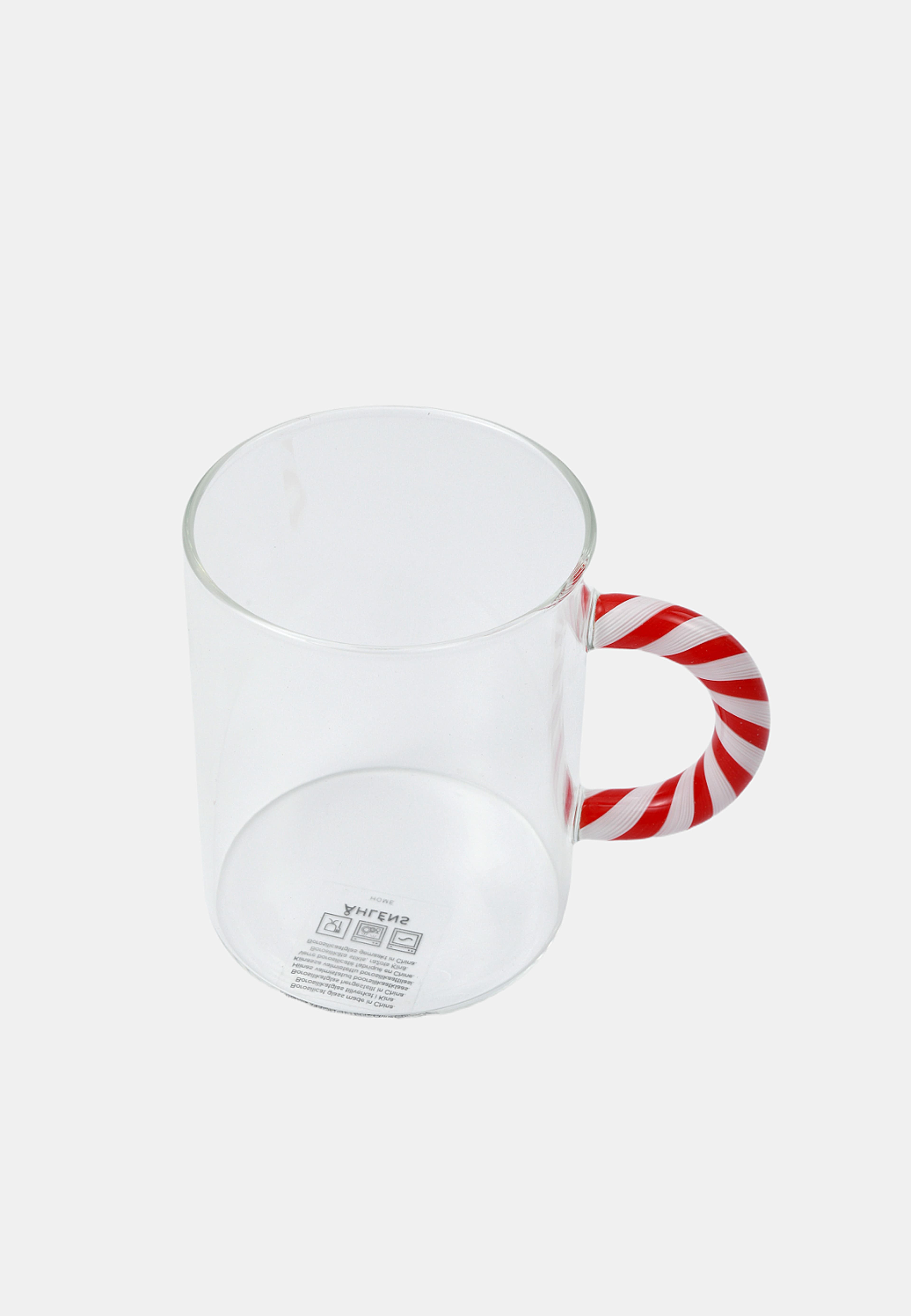 Glasmugg POLKA 40 cl, från Åhléns Home, i färgen Clear. Klicka för att öppna bilden i stort format