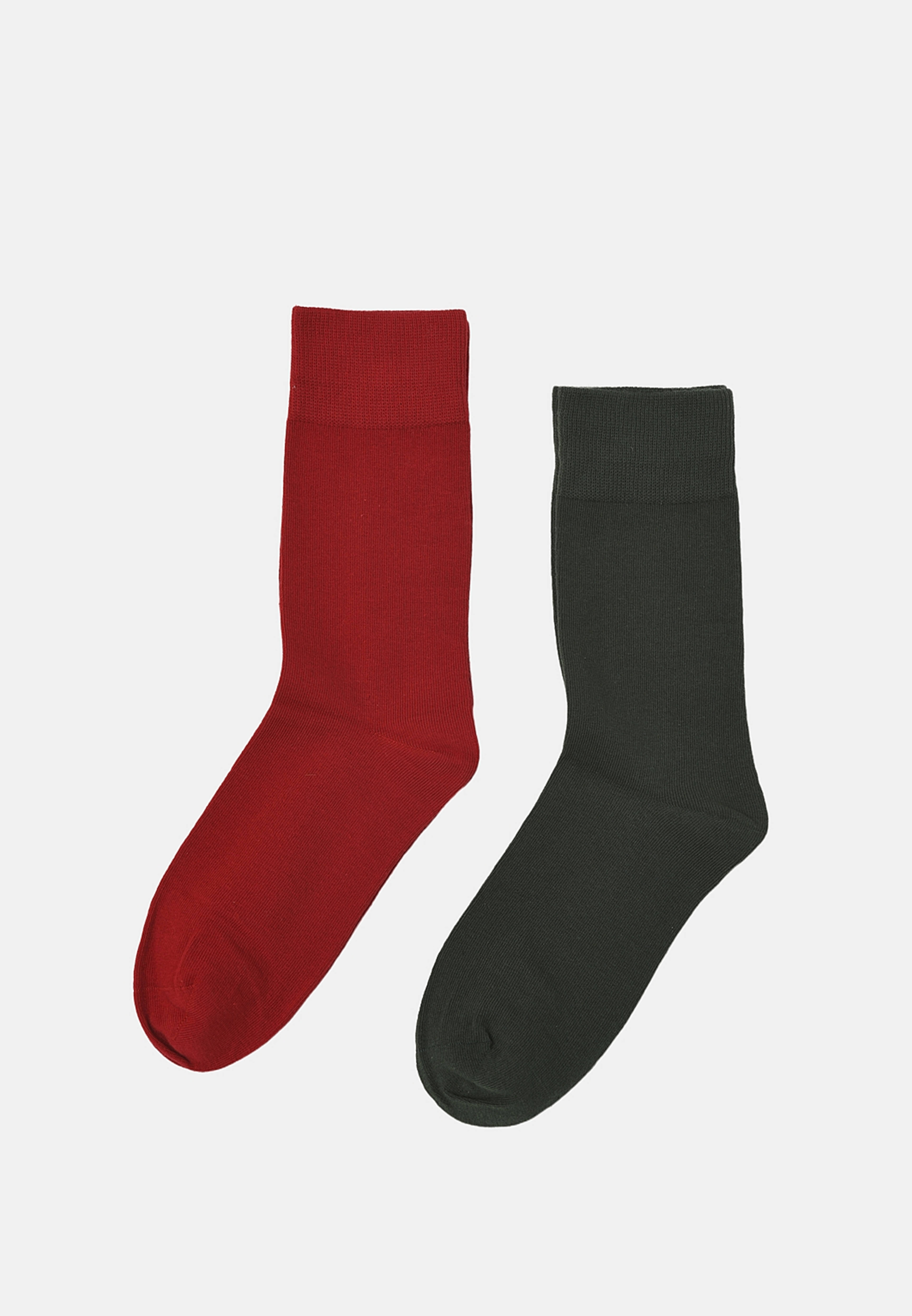 Enfärgade strumpor, 2-pack, från NORVIE, i färgen Multi. Klicka för att öppna bilden i stort format