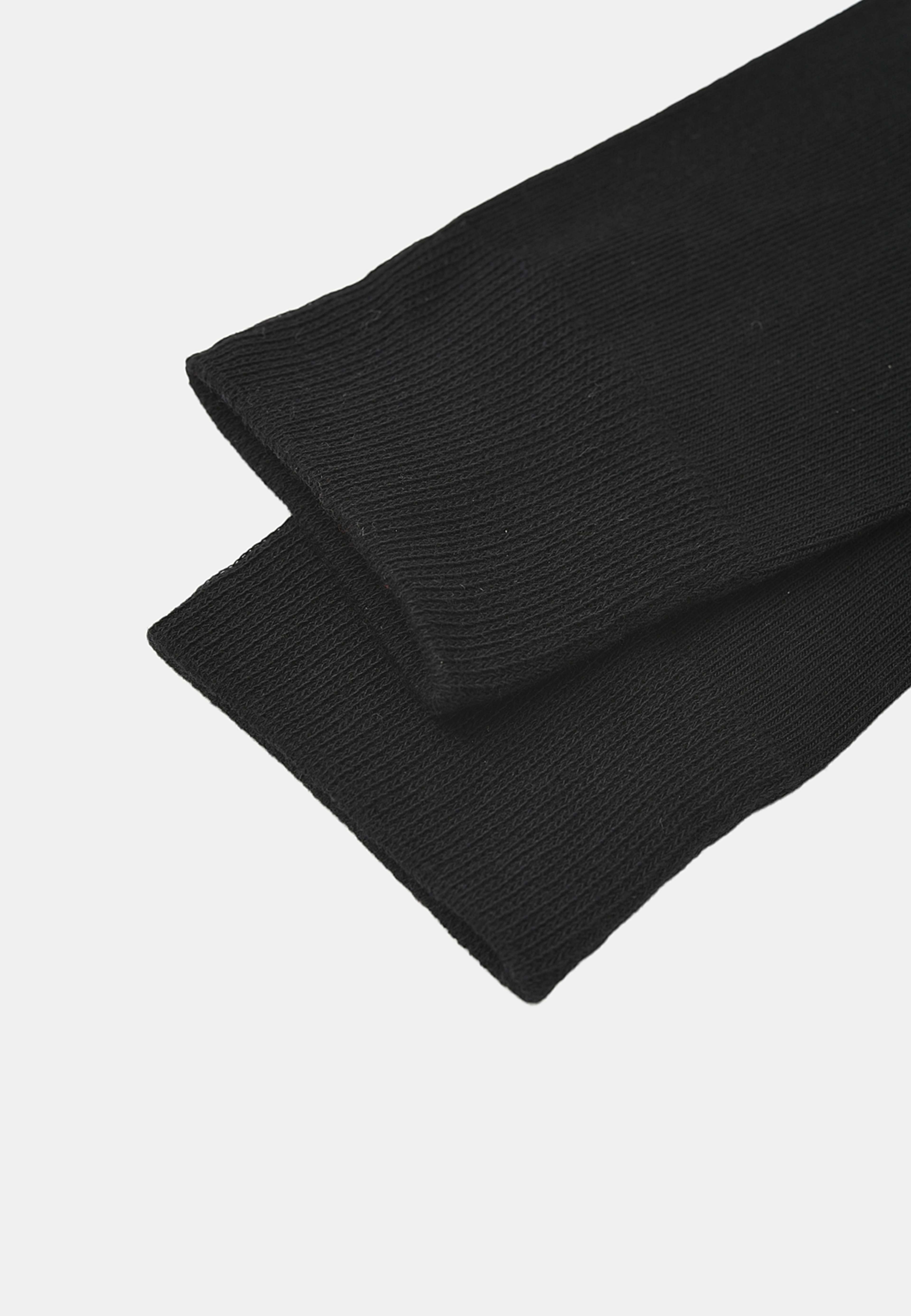 Enfärgade strumpor, 2-pack, från NORVIE, i färgen Black. Klicka för att öppna bilden i stort format